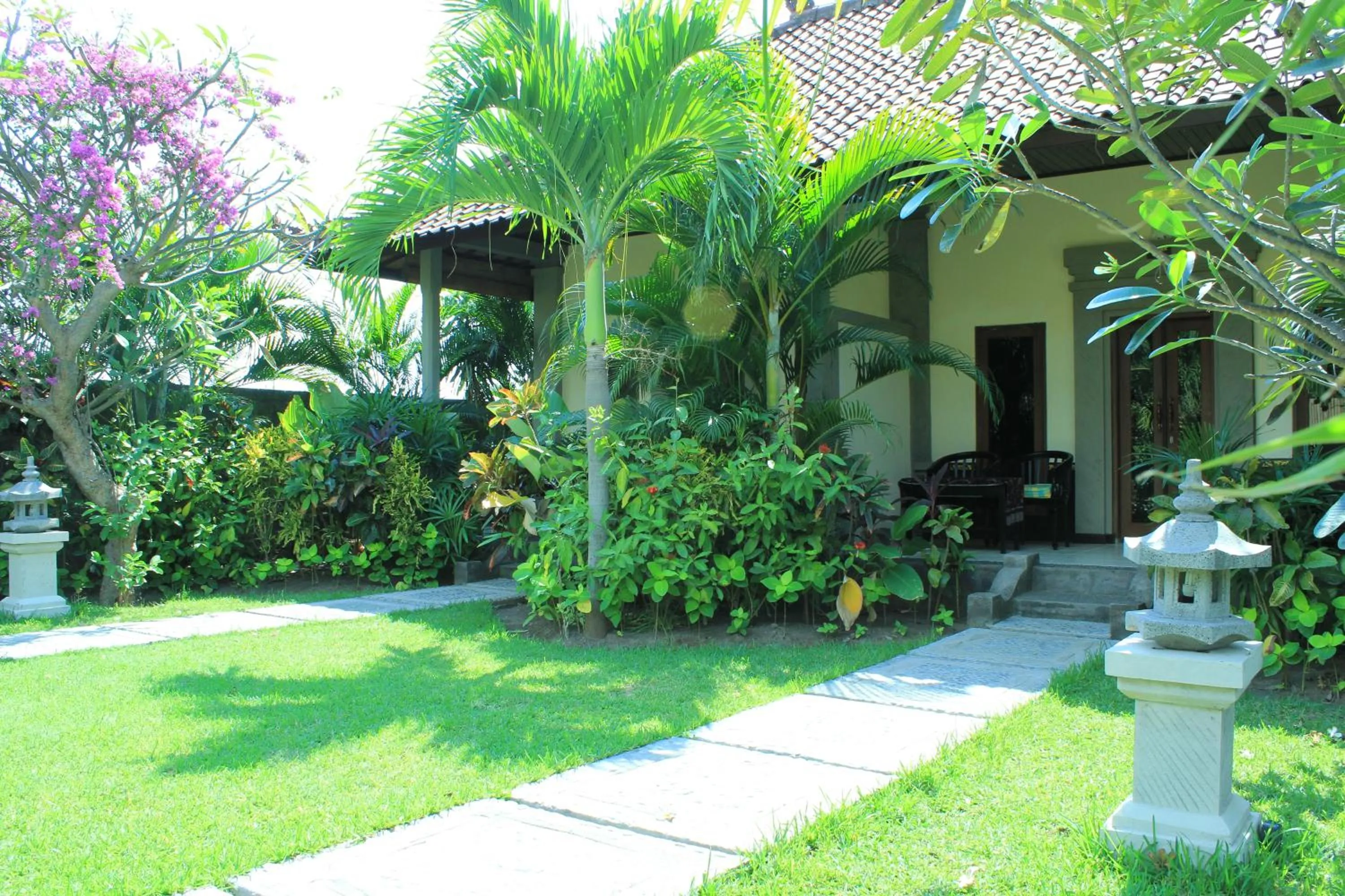 Balcony/Terrace in Mans Cottages & Spa
