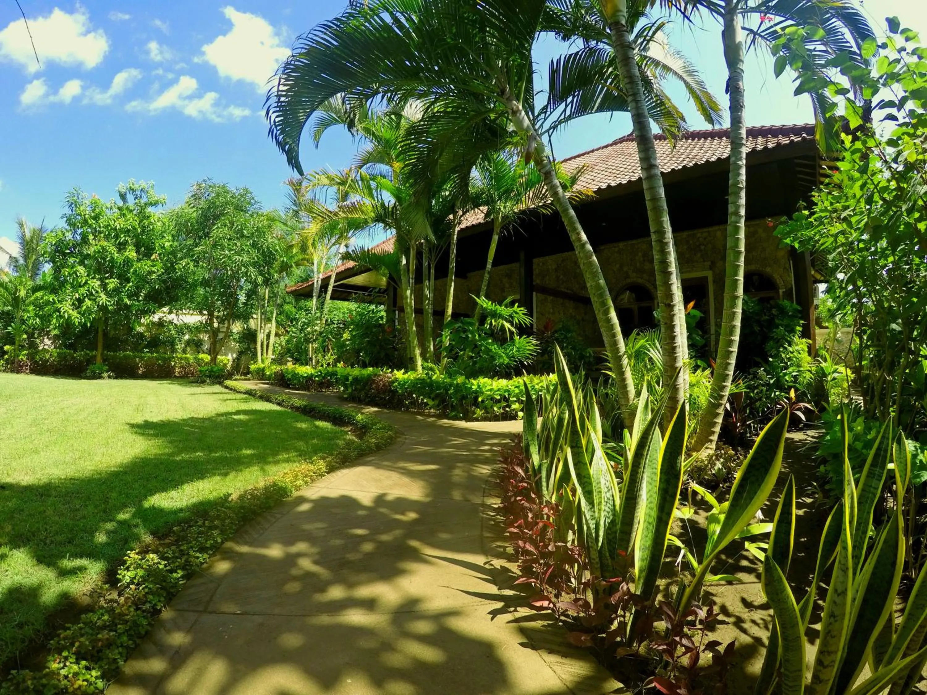Garden in Mans Cottages & Spa