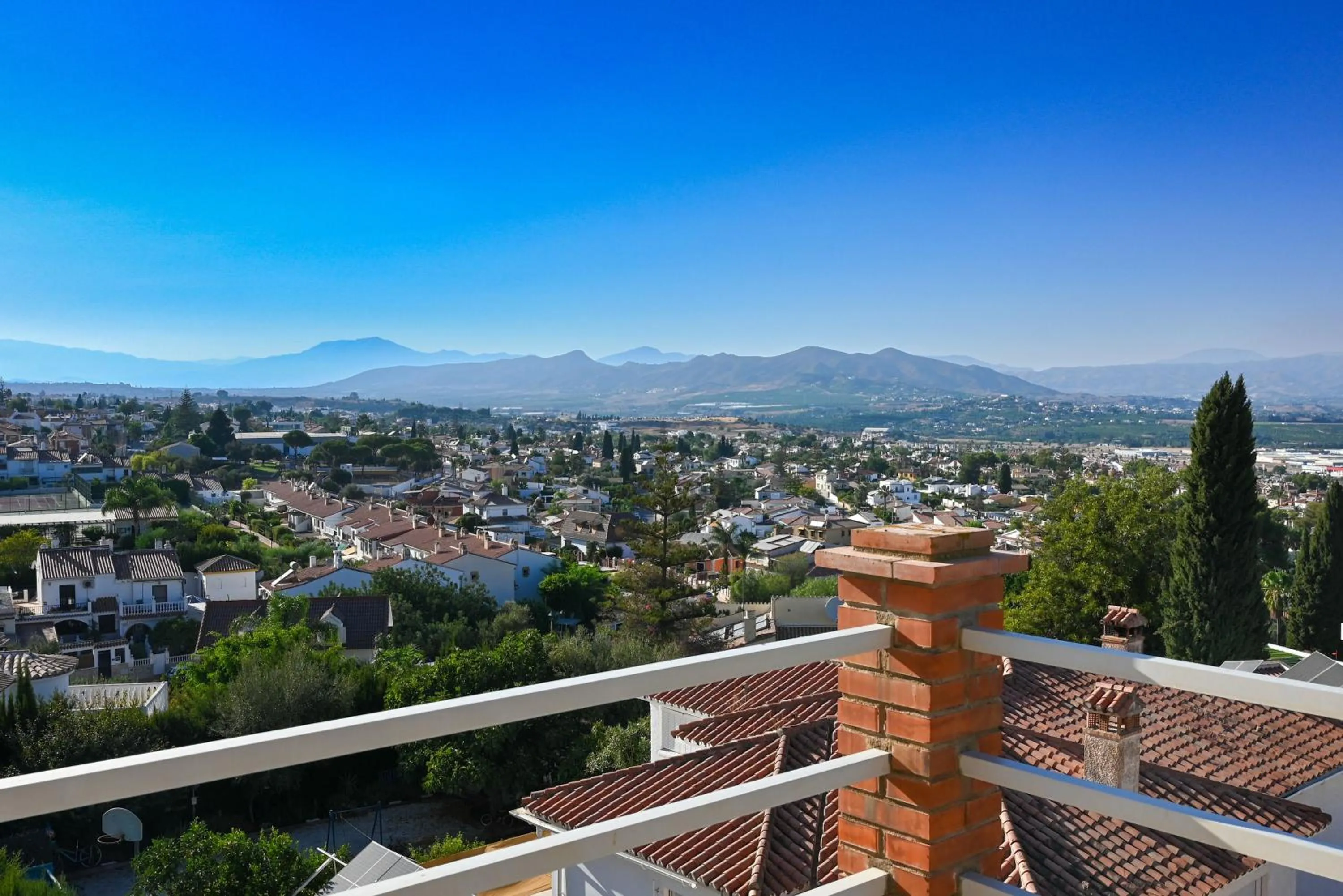 View (from property/room) in Villa Peralta, heated and private pool ,near beach and golf !