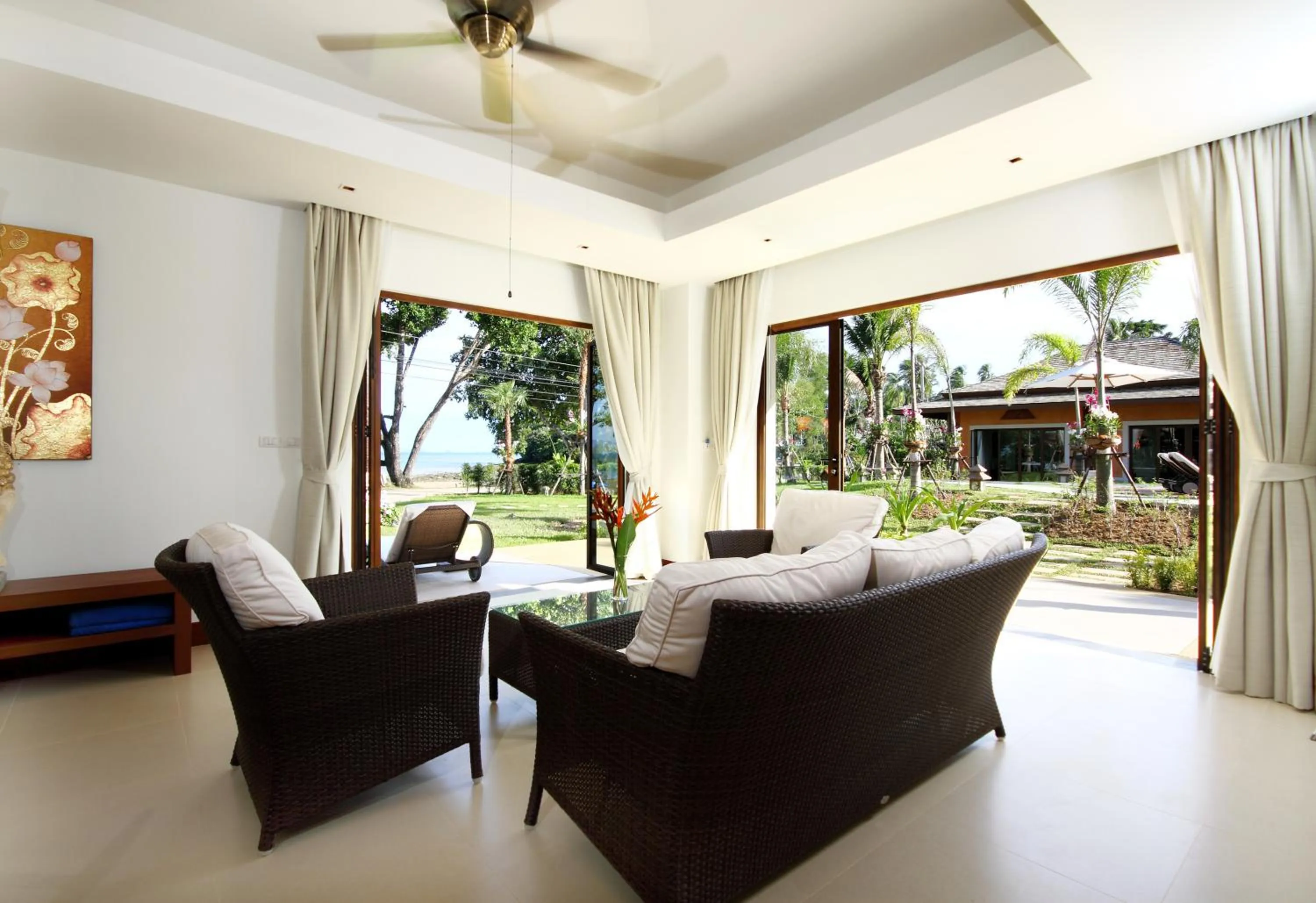 Seating area in Laguna Villas Boutique Hotel