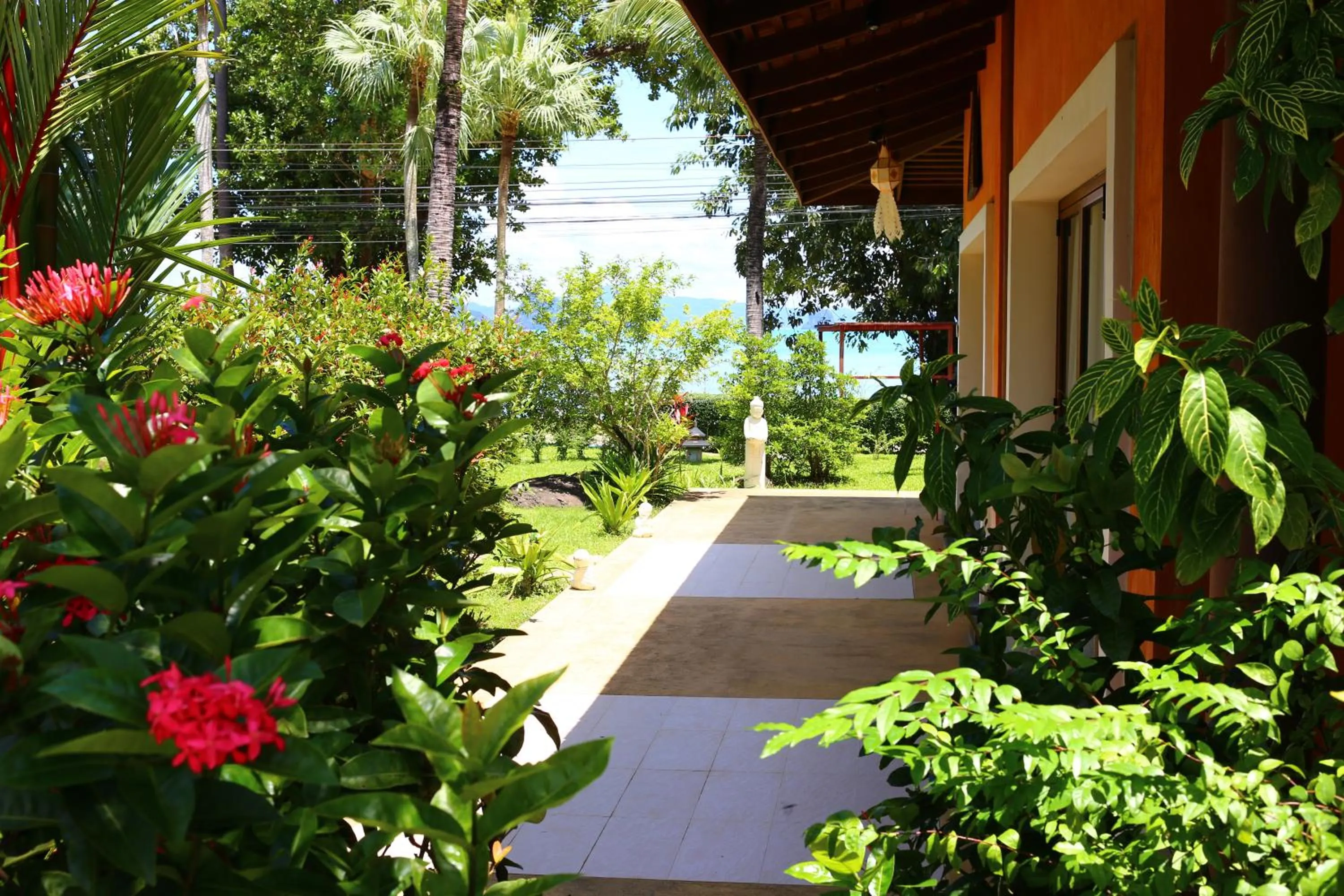 Garden view in Laguna Villas Boutique Hotel