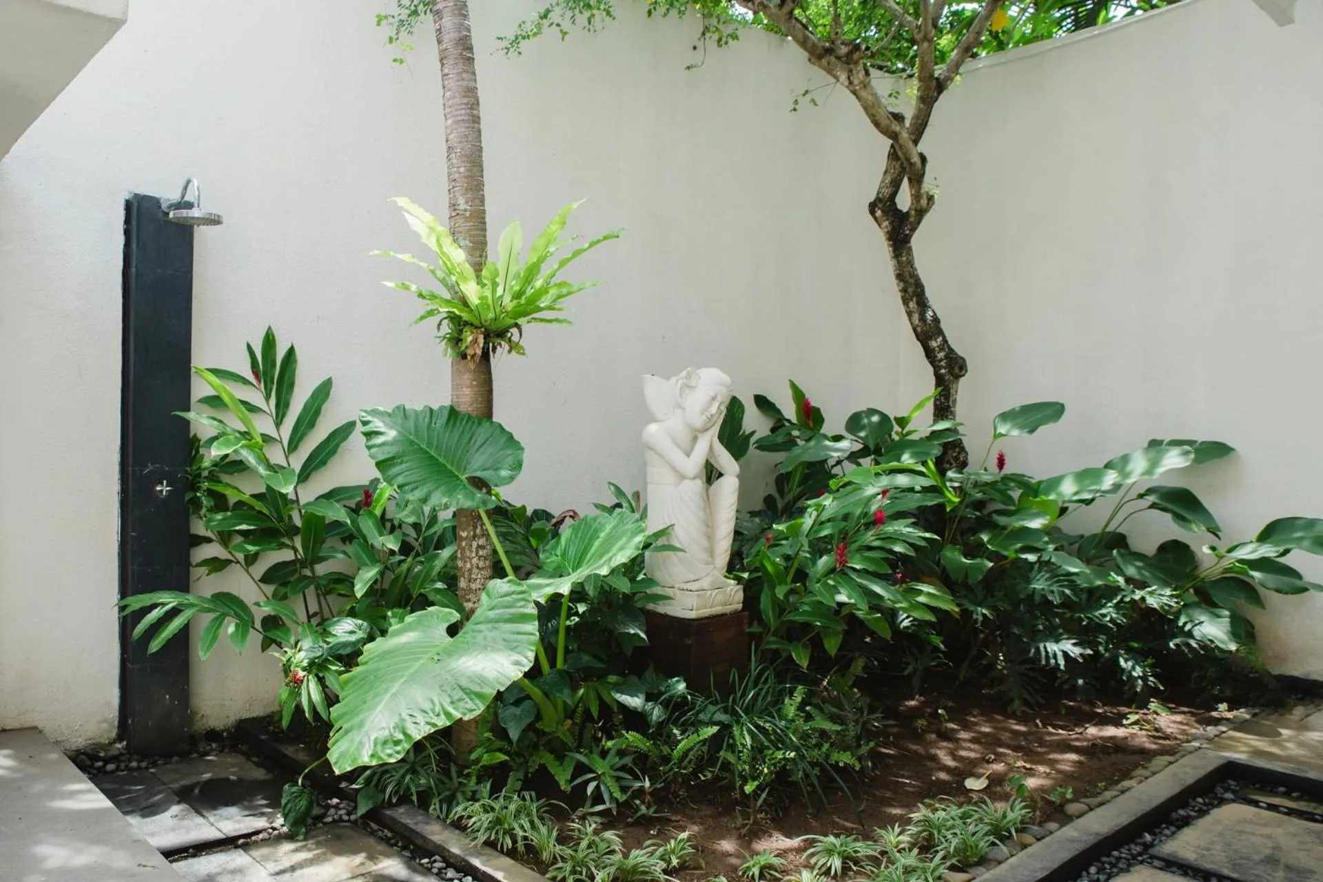 Garden in White Lotus Villas Seminyak