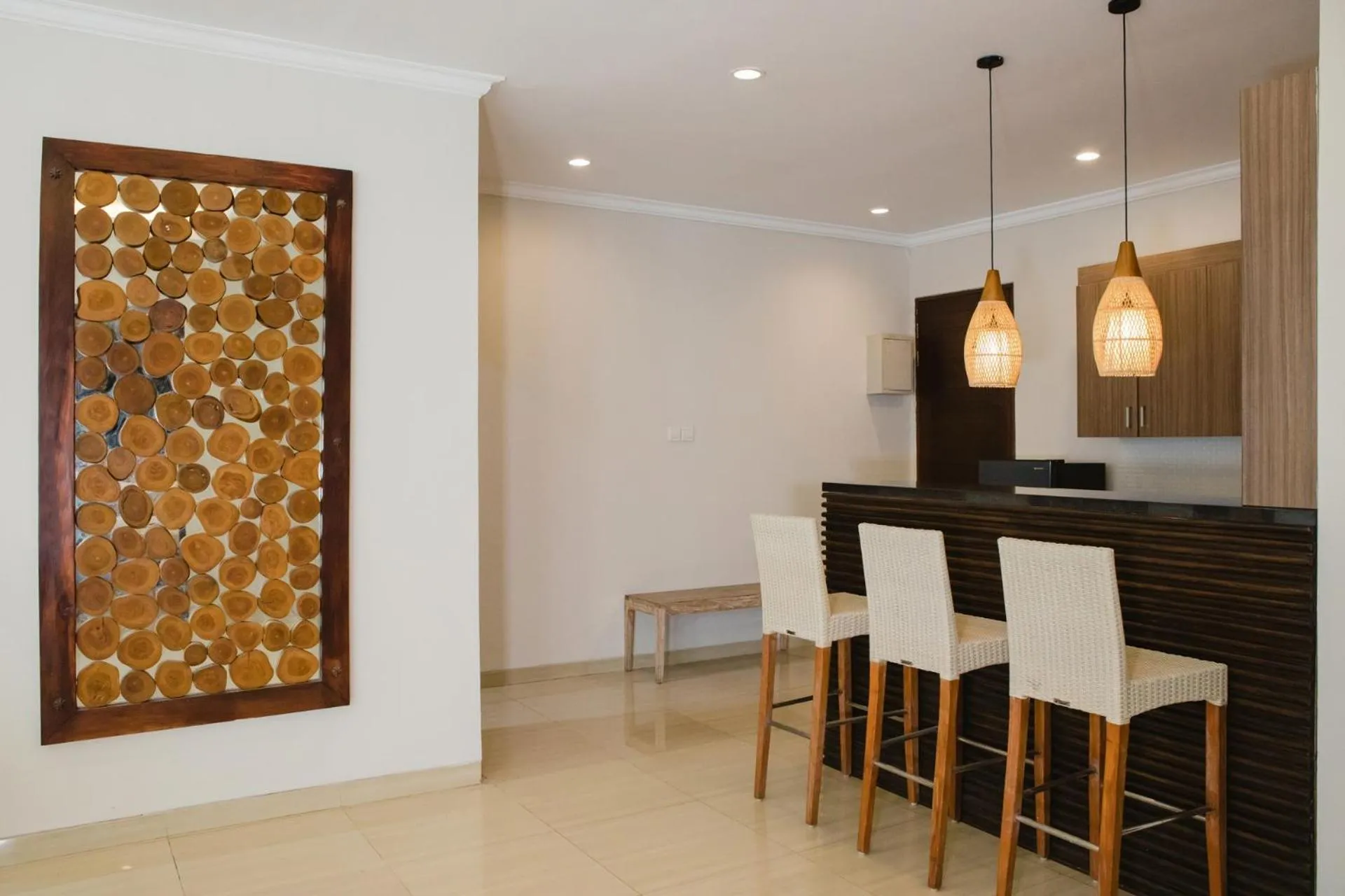 kitchen in White Lotus Villas Seminyak