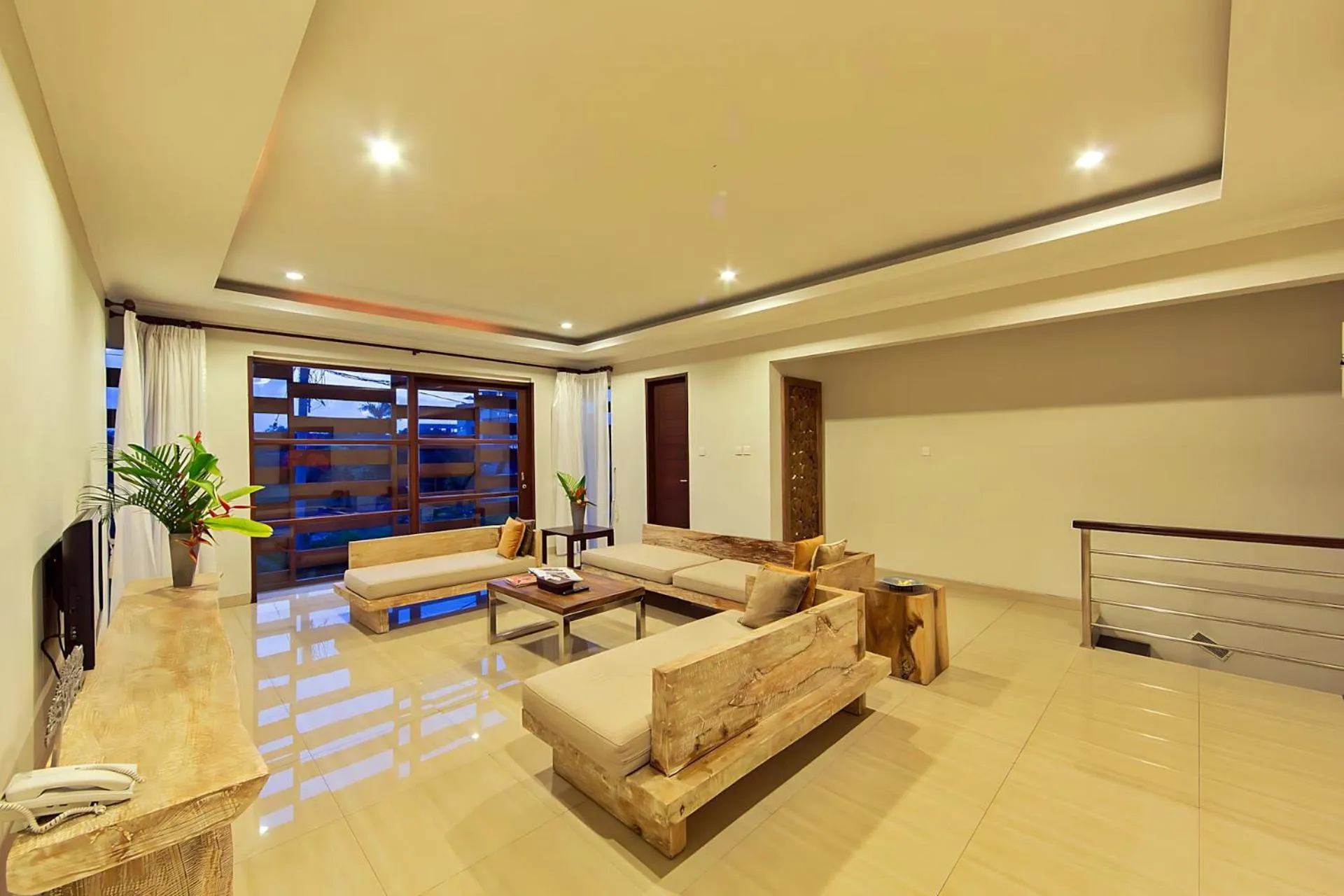 Living room in White Lotus Villas Seminyak