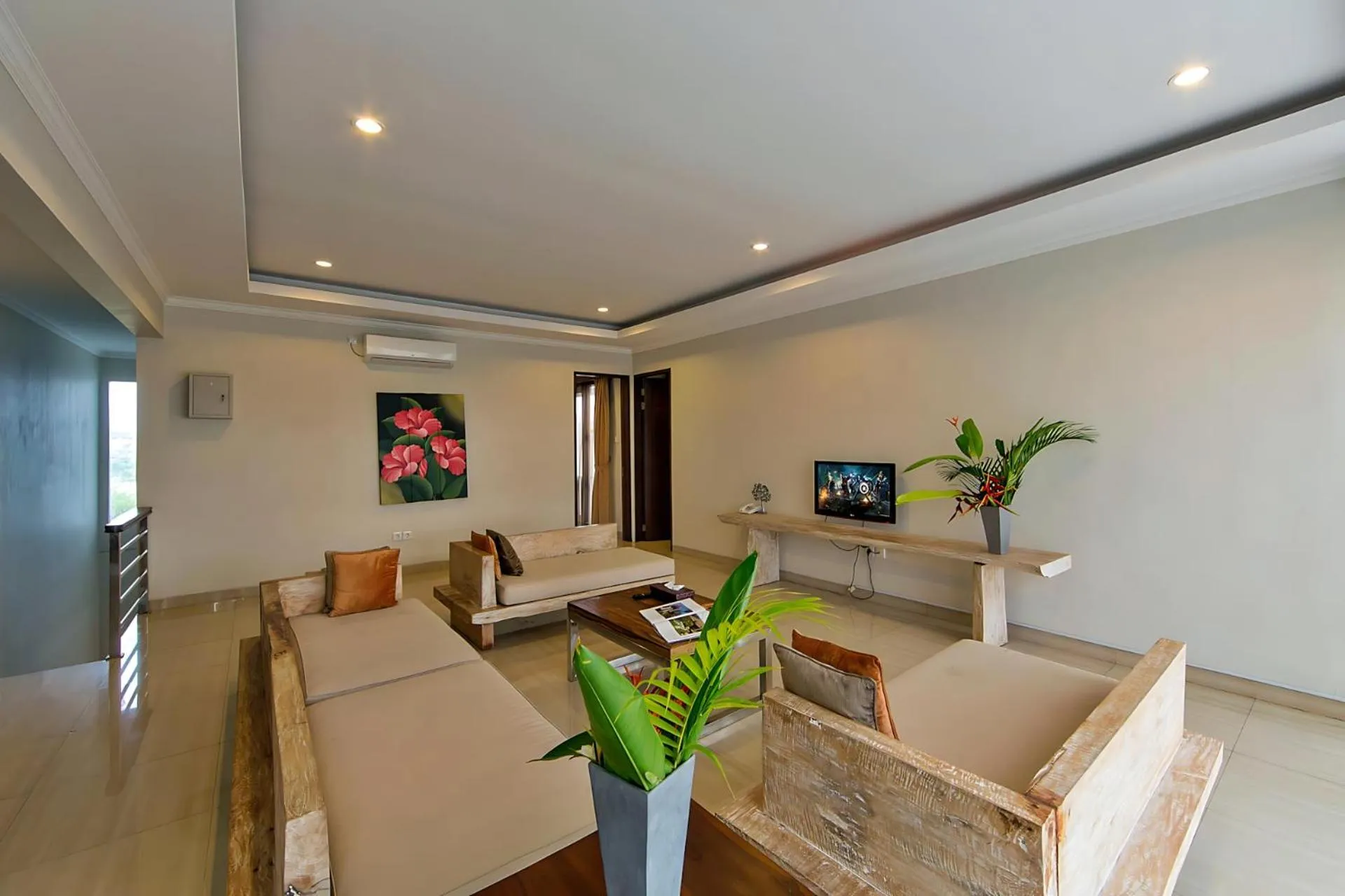 Living room in White Lotus Villas Seminyak