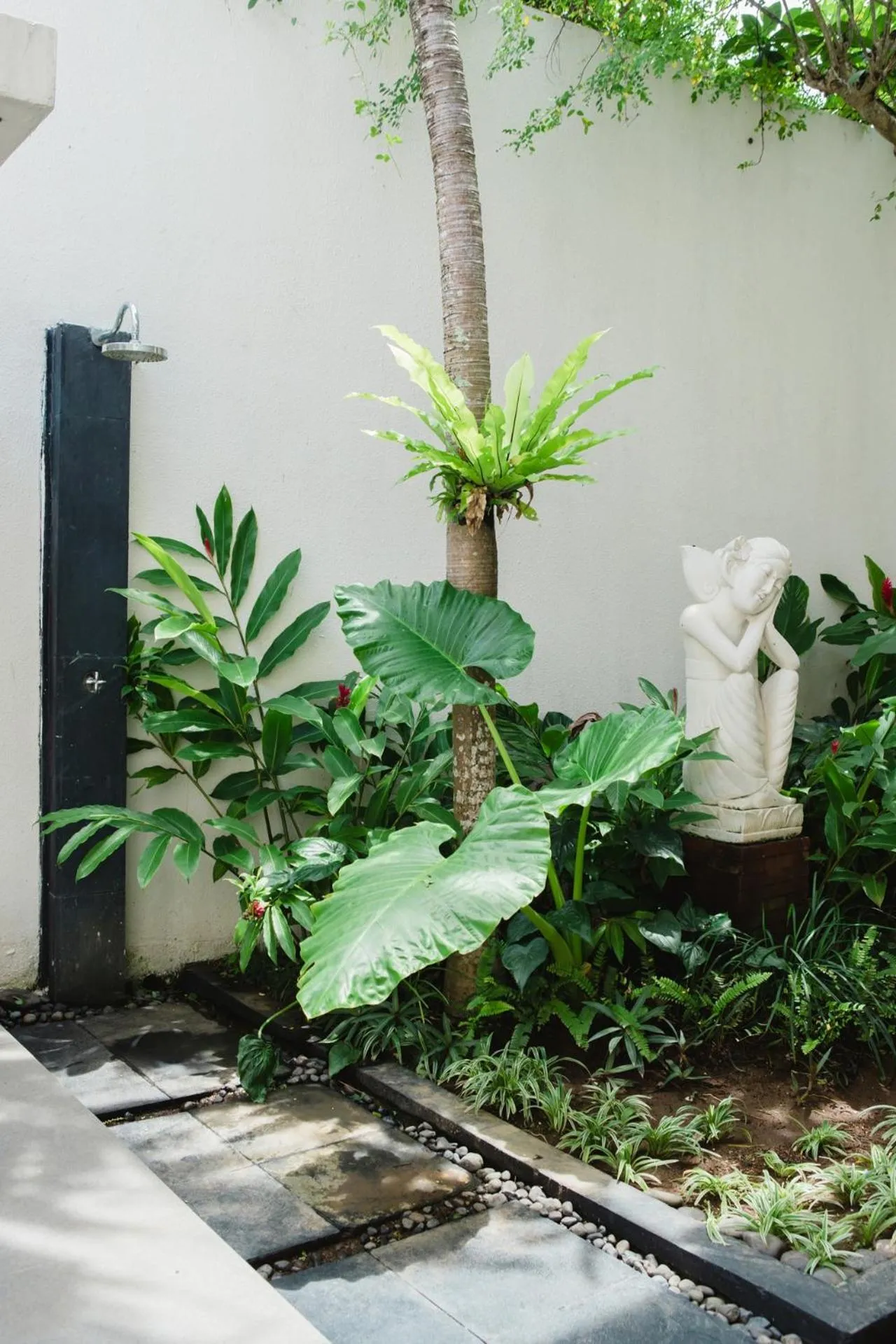 Garden in White Lotus Villas Seminyak