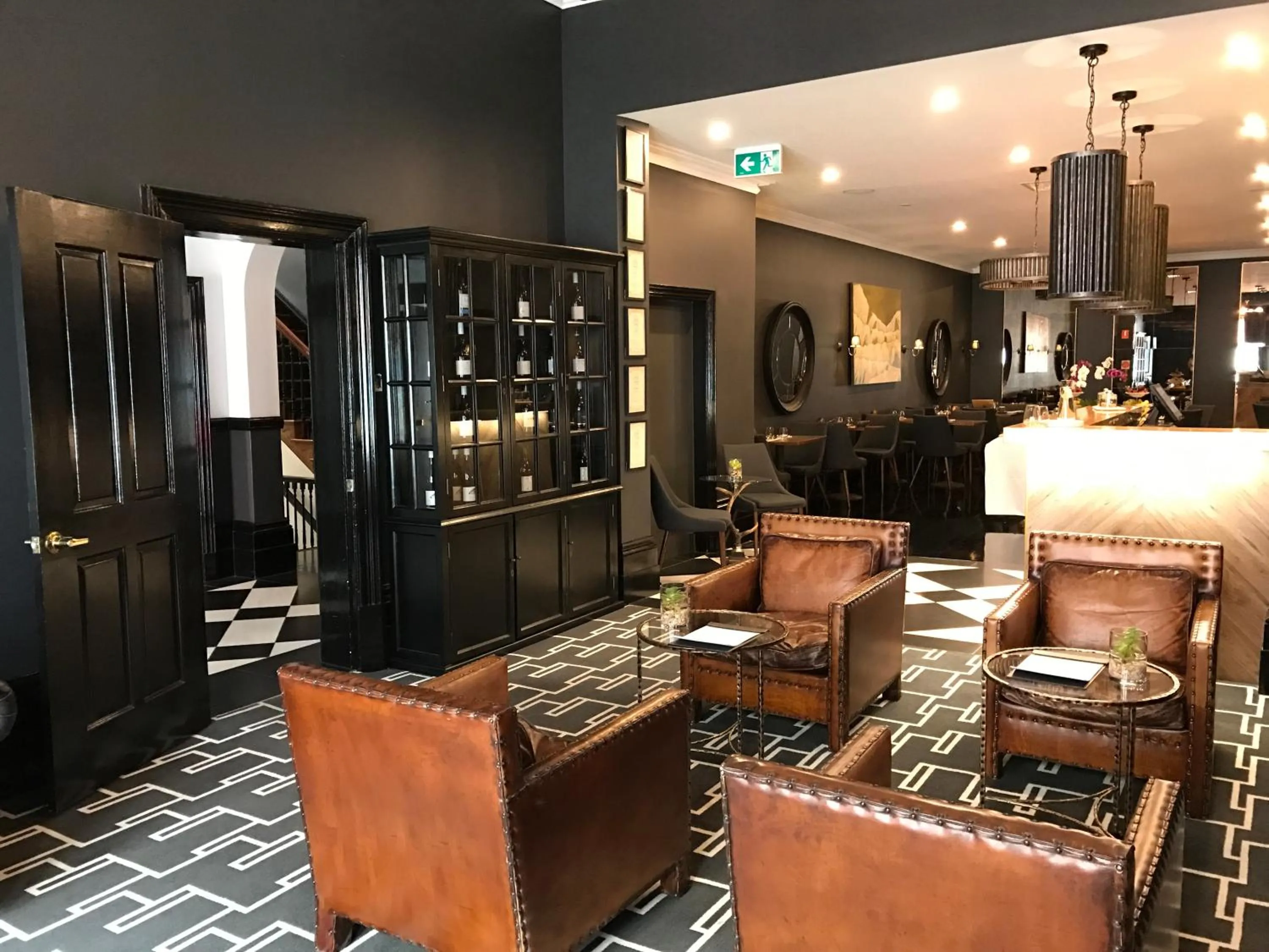 Lounge or bar in The Macquarie Hobart