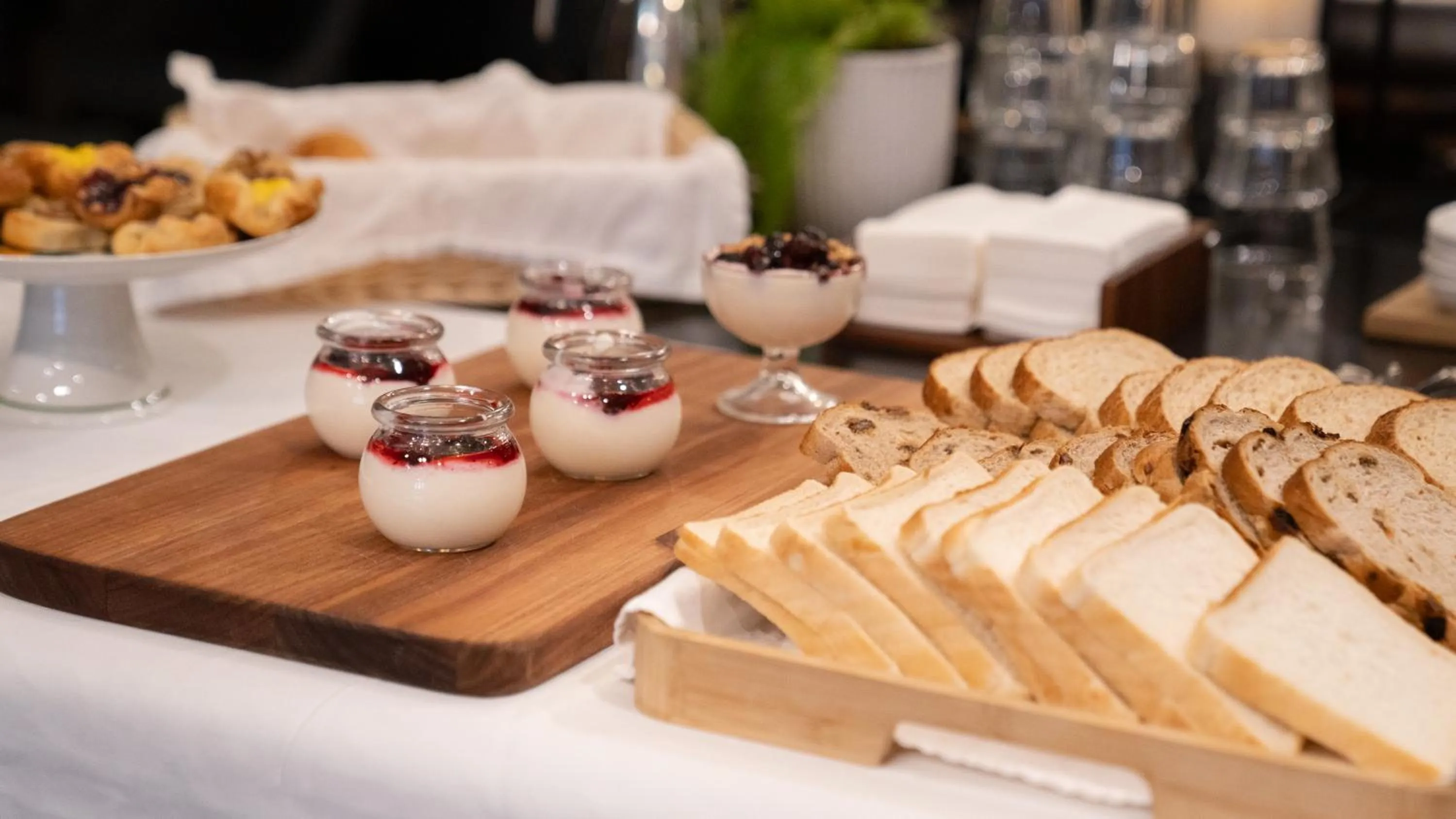 Continental breakfast in The Macquarie Hobart
