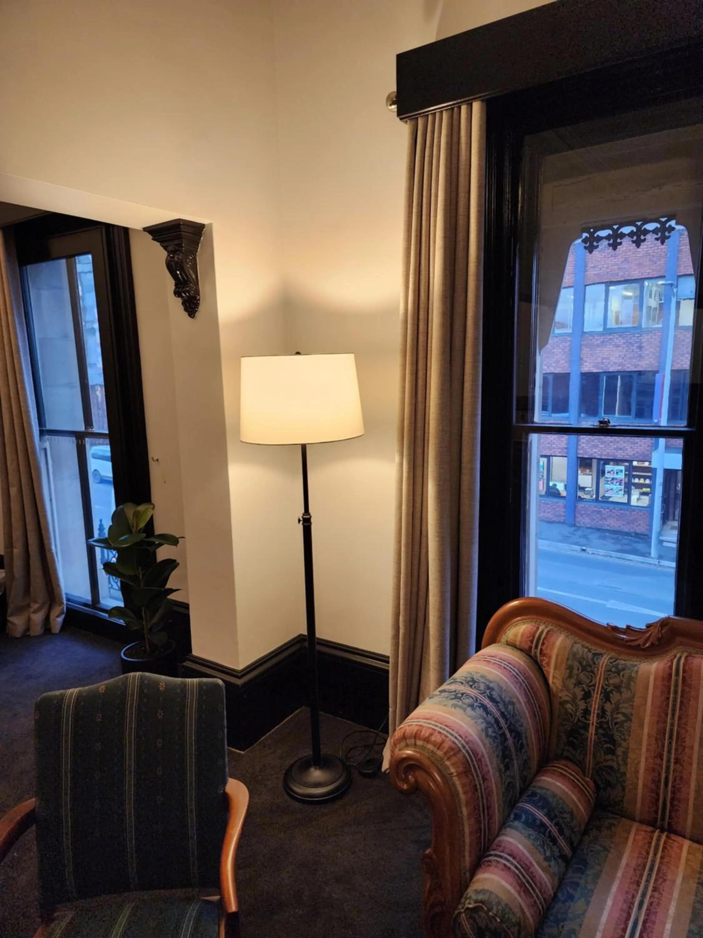 Seating area in The Macquarie Hobart