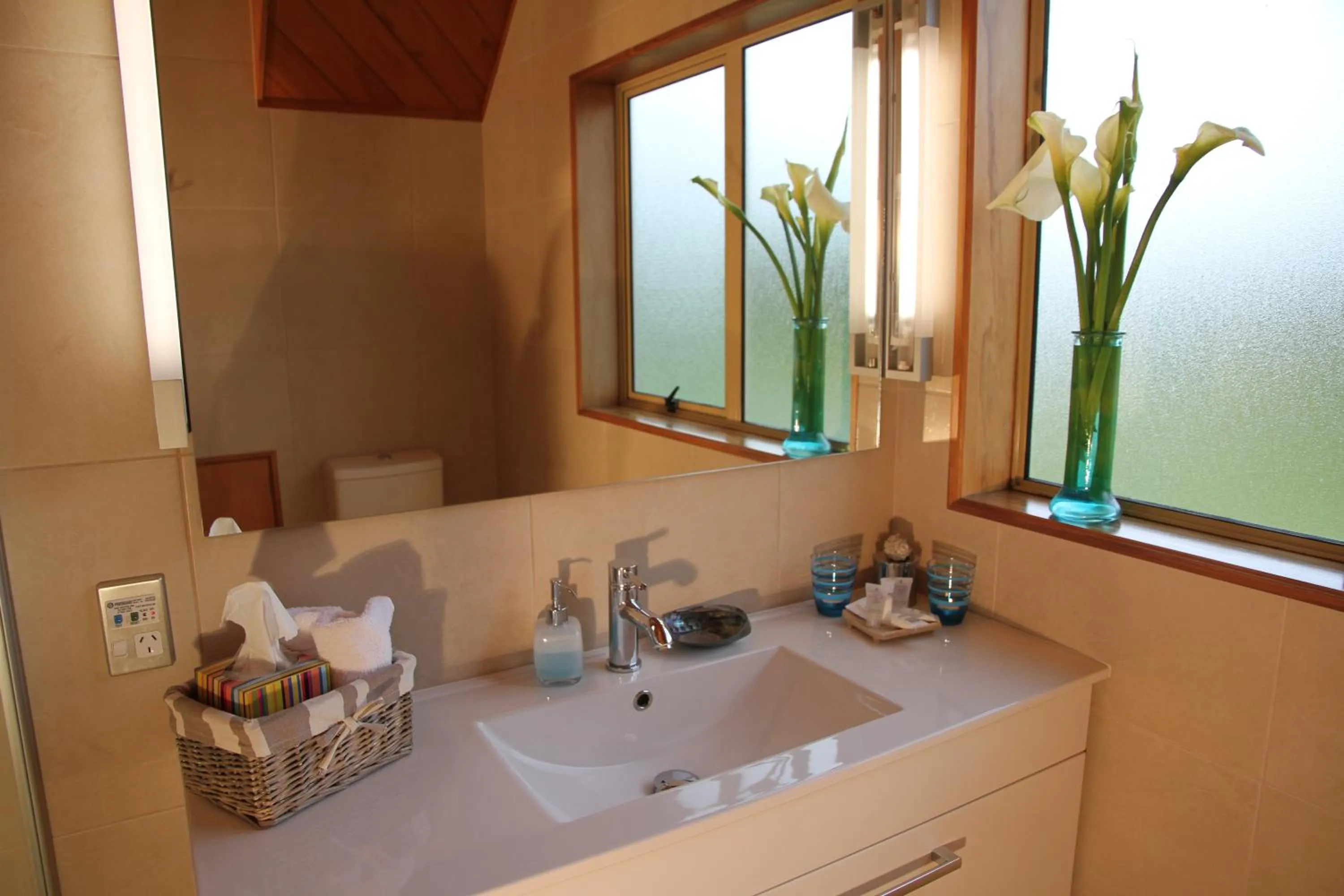 Shower in Chalet Romantica