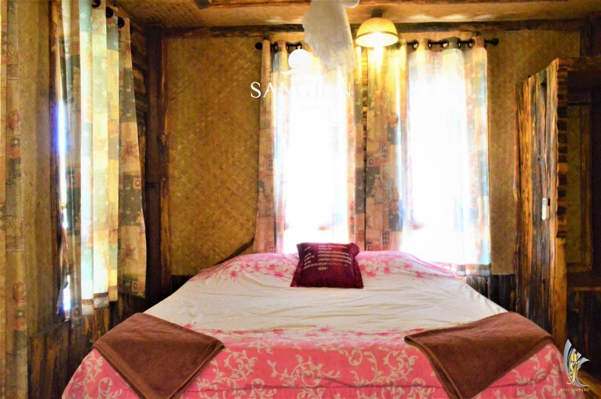 Bed in Sangjun On Beach Resort