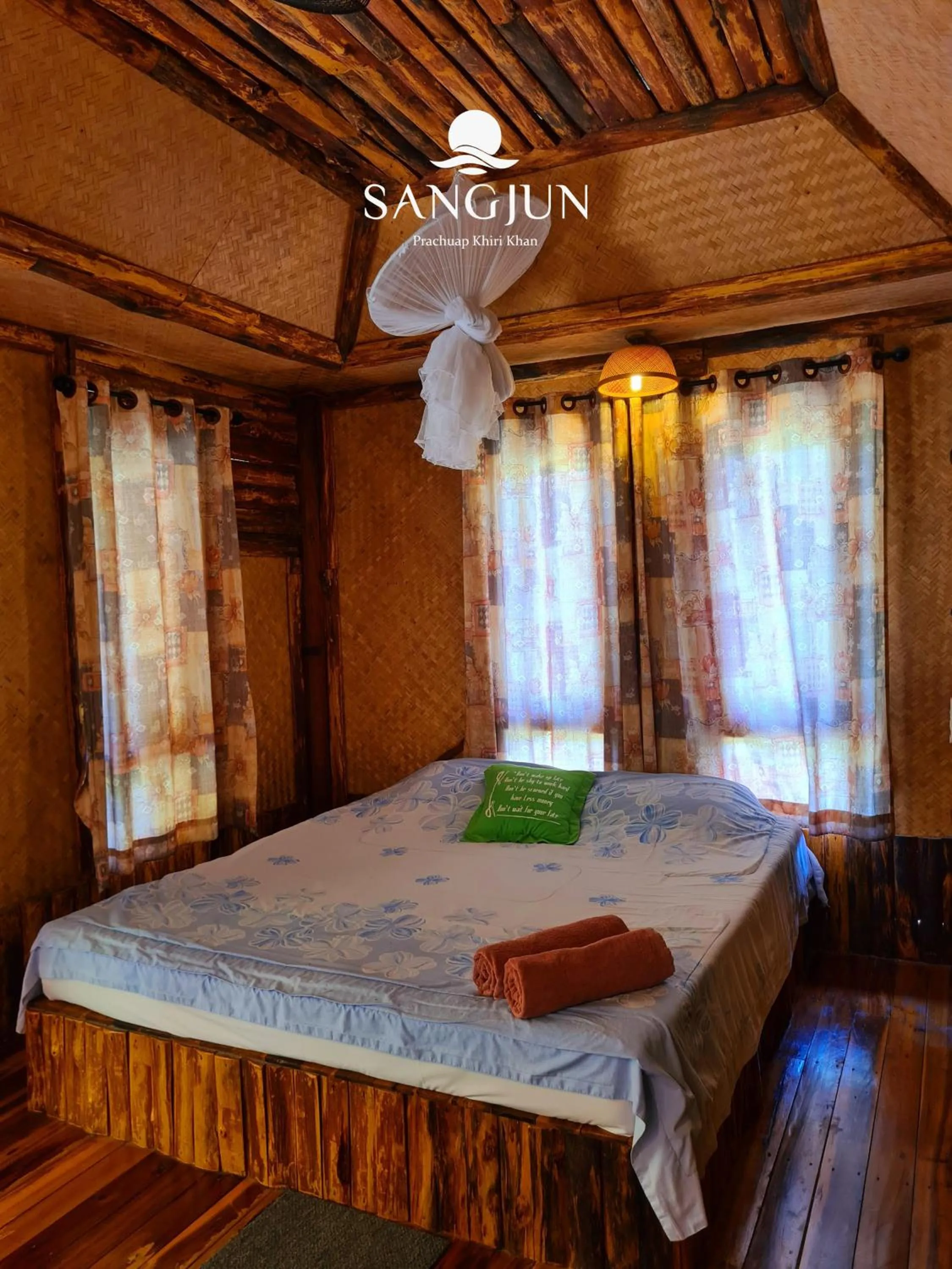 Bed in Sangjun On Beach Resort