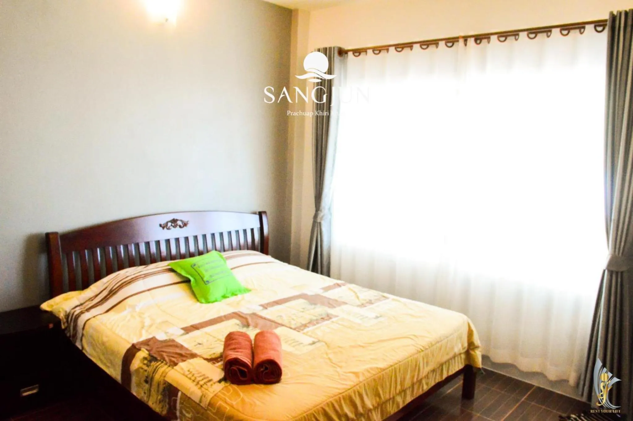 Bed in Sangjun On Beach Resort