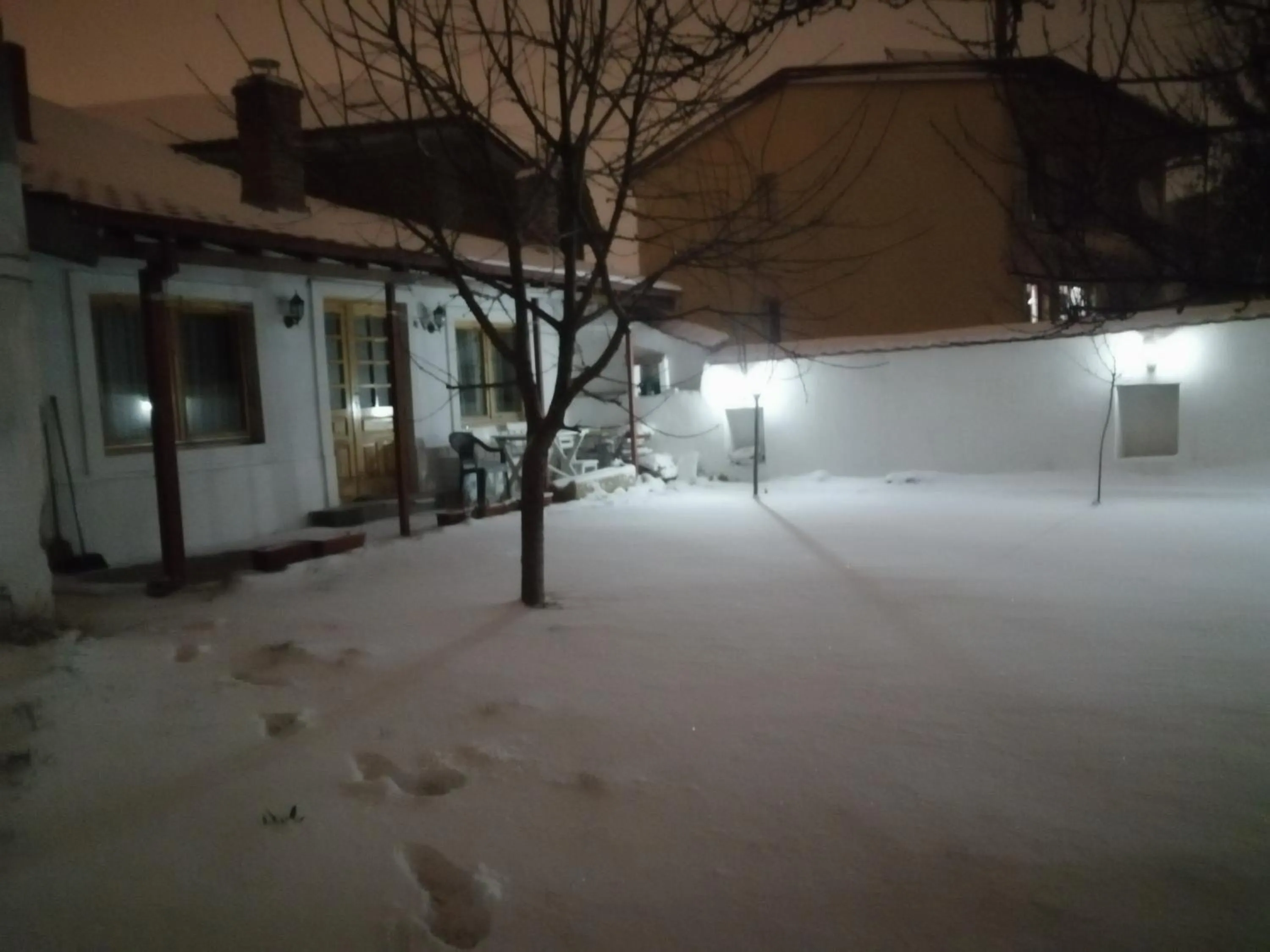 Winter in Guest House Prilep