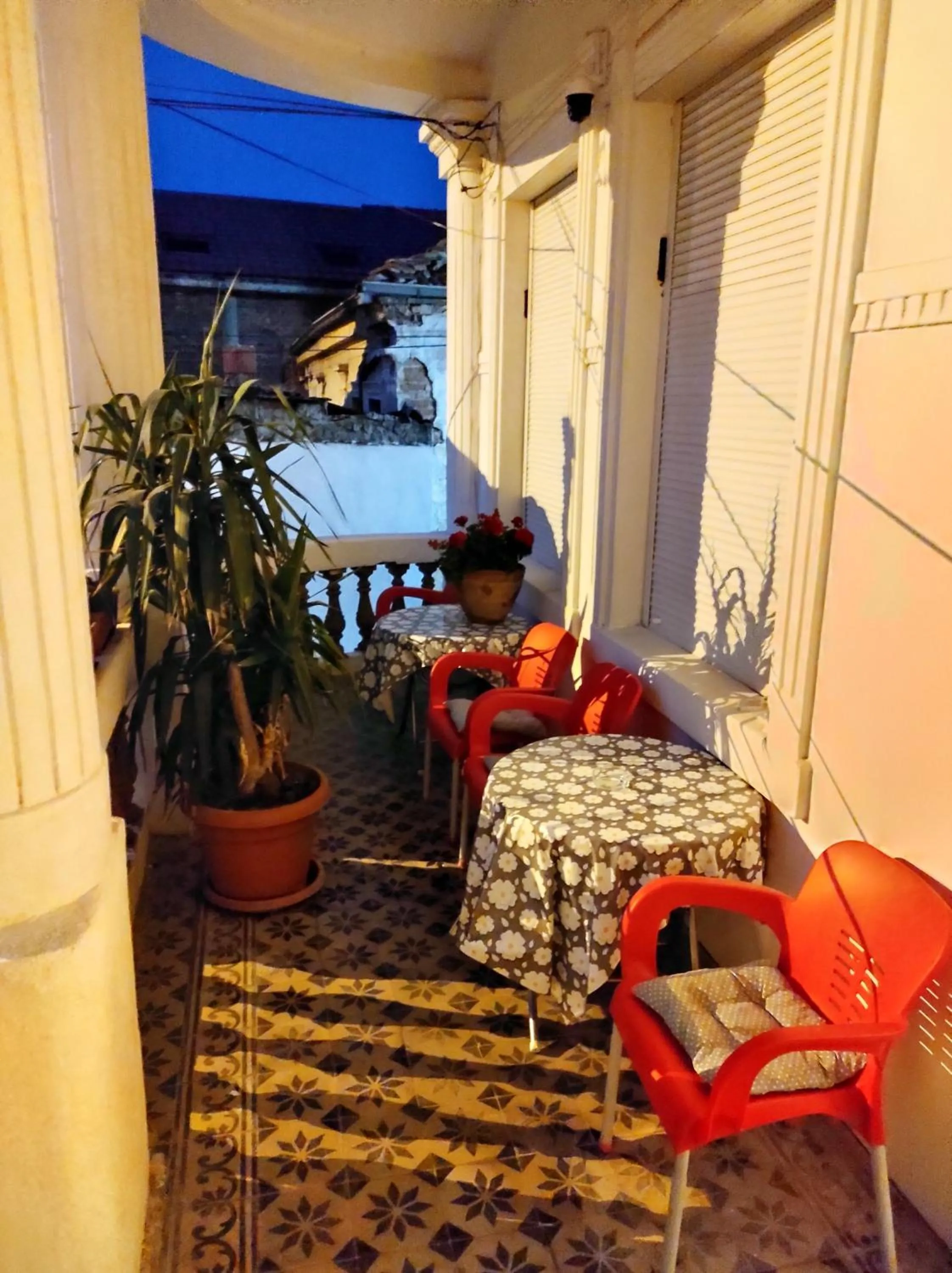 Balcony/Terrace in Guest House Prilep