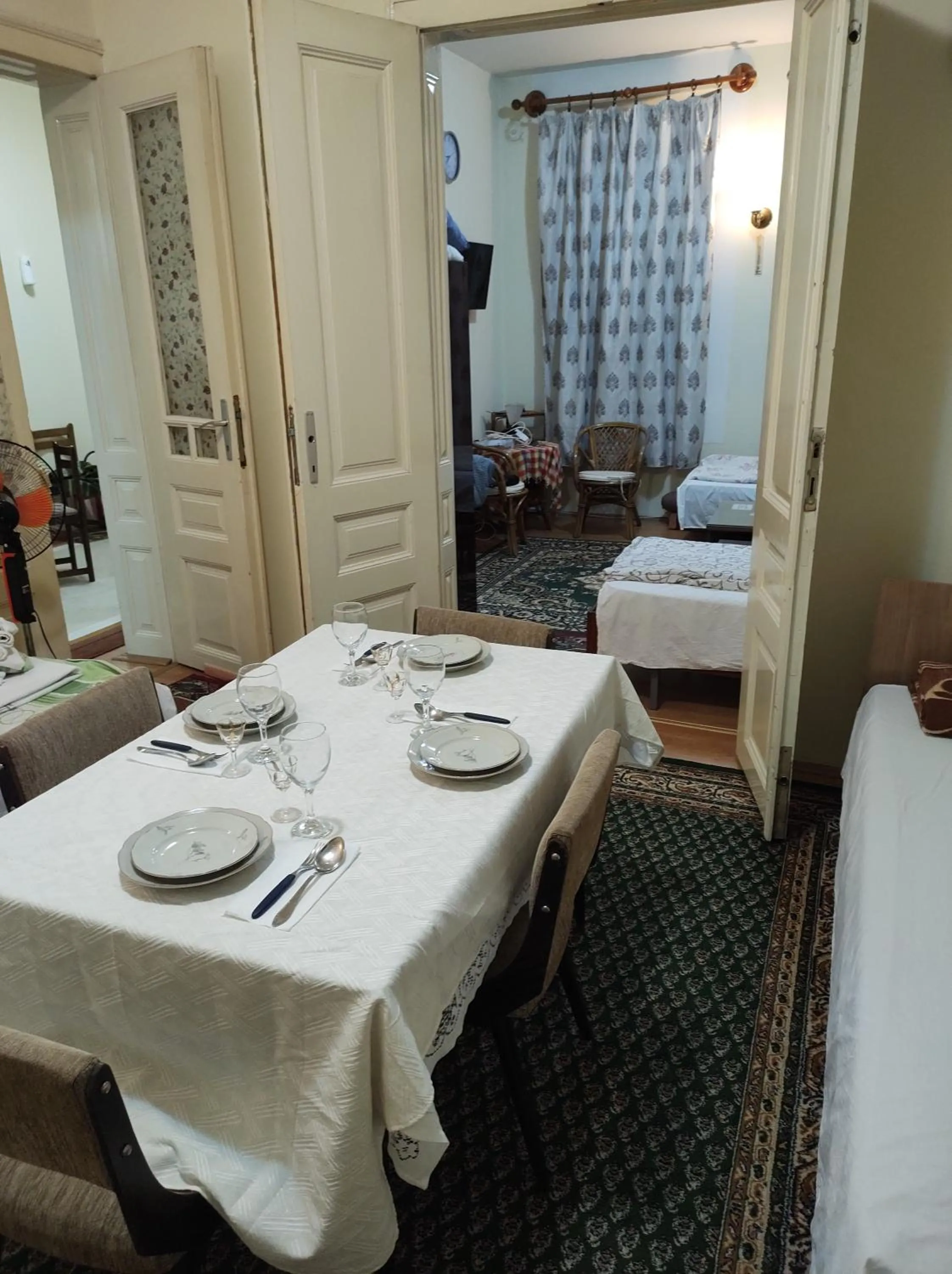 Dining area, Bed in Guest House Prilep