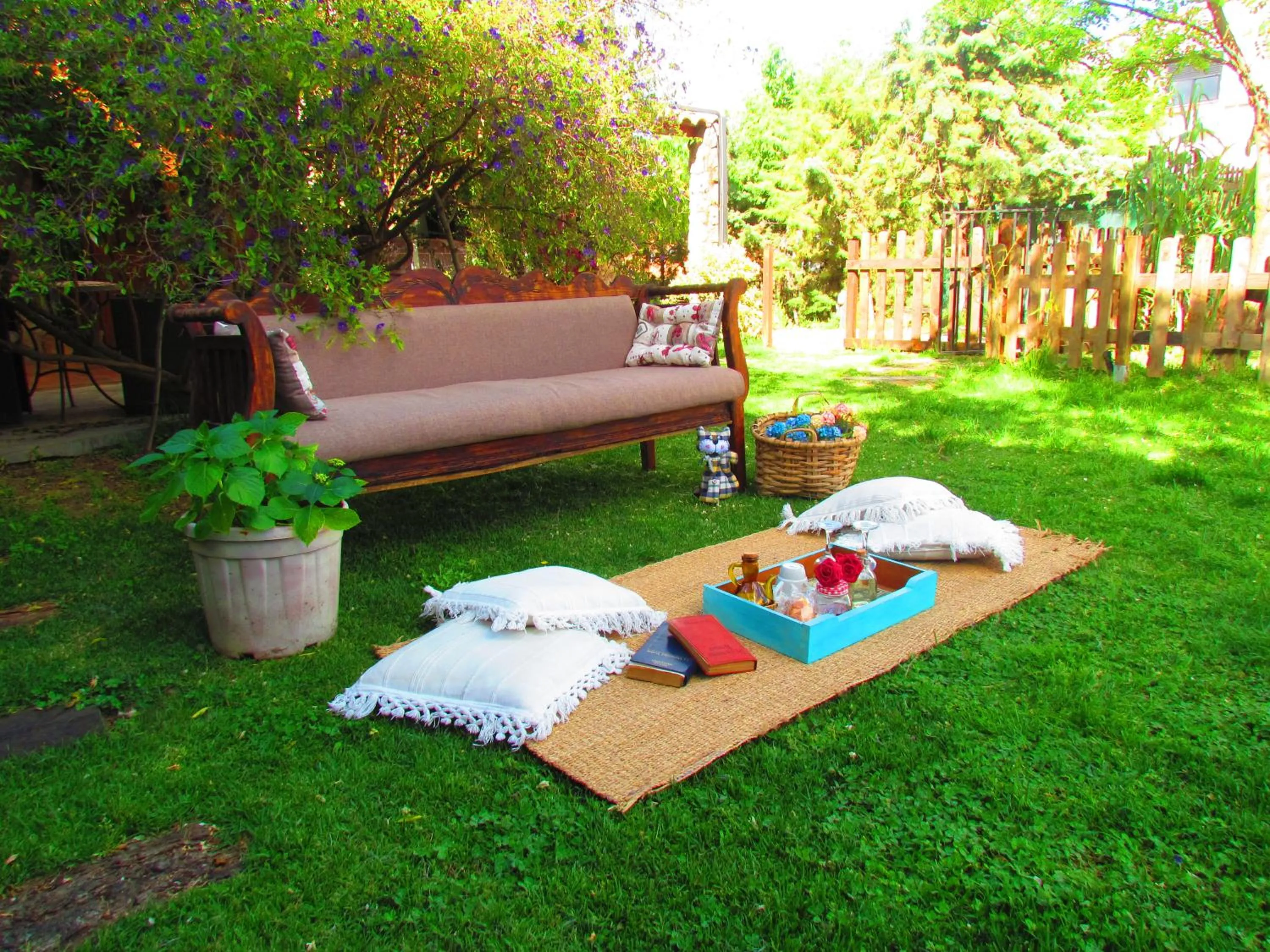 Patio in Apartamentos Casas Rurales "Paraje San Blas" TR-BA-00166