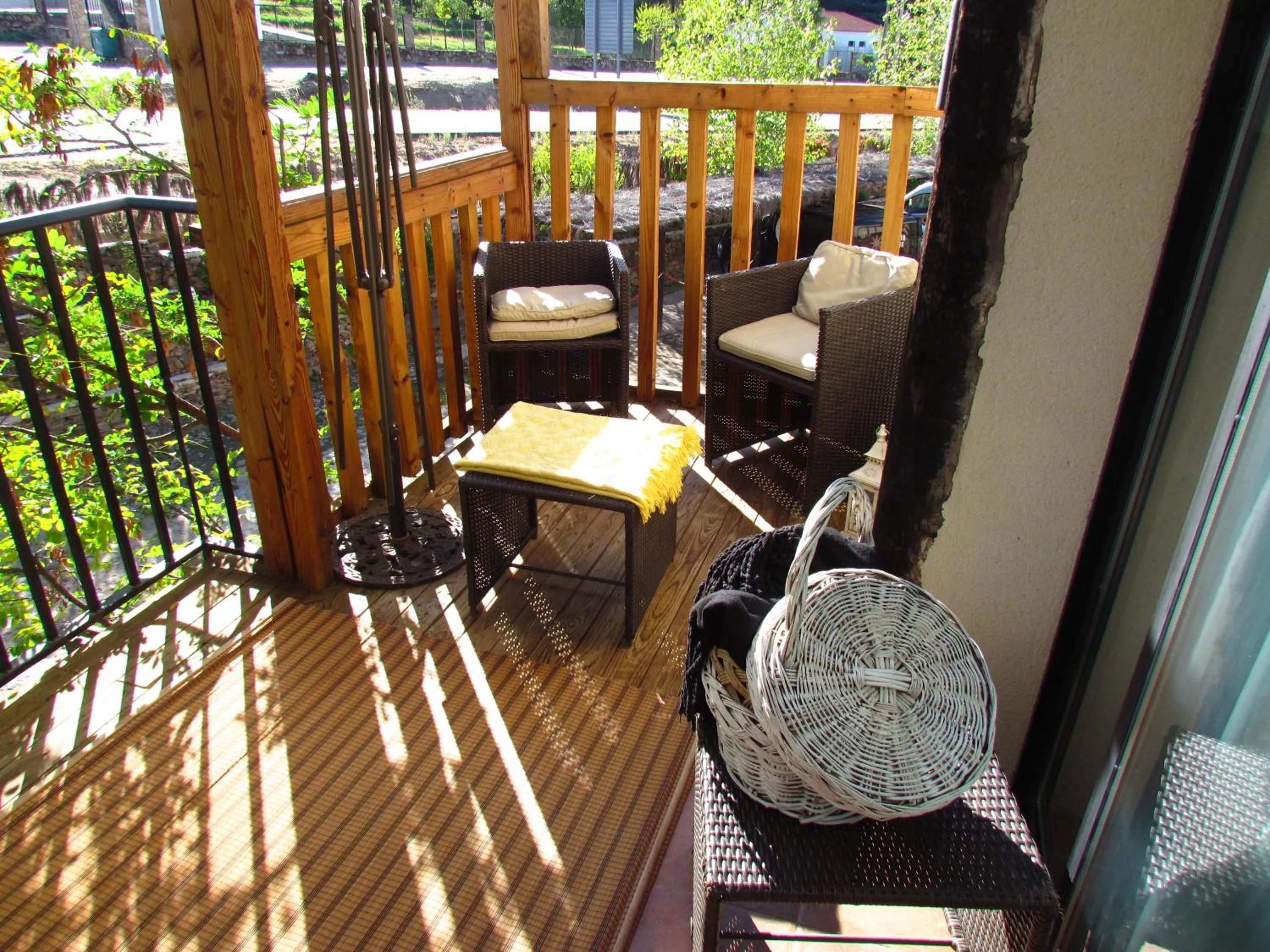 Balcony/Terrace in Apartamentos Casas Rurales "Paraje San Blas" TR-BA-00166