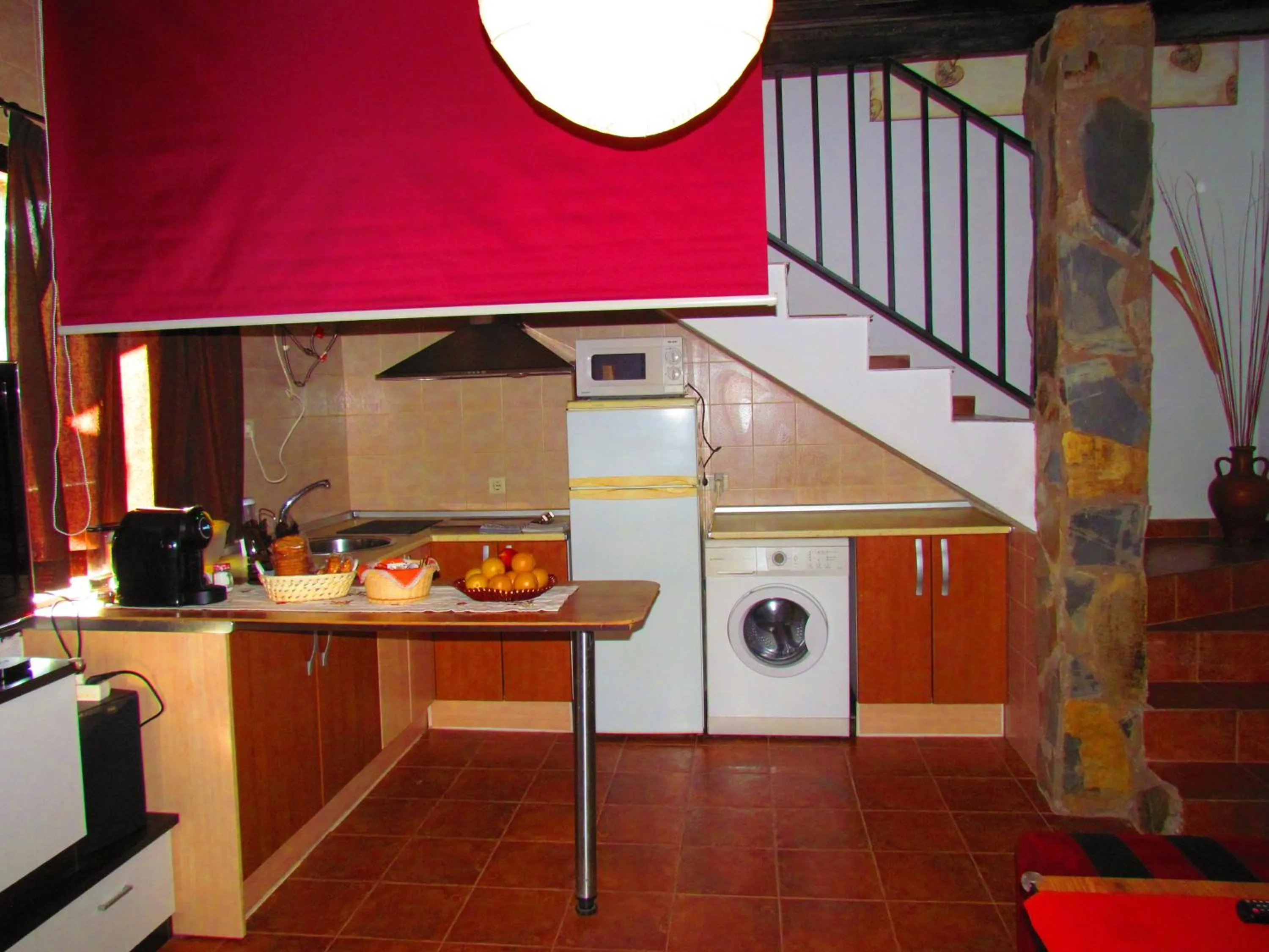 Kitchen or kitchenette in Apartamentos Casas Rurales "Paraje San Blas" TR-BA-00166