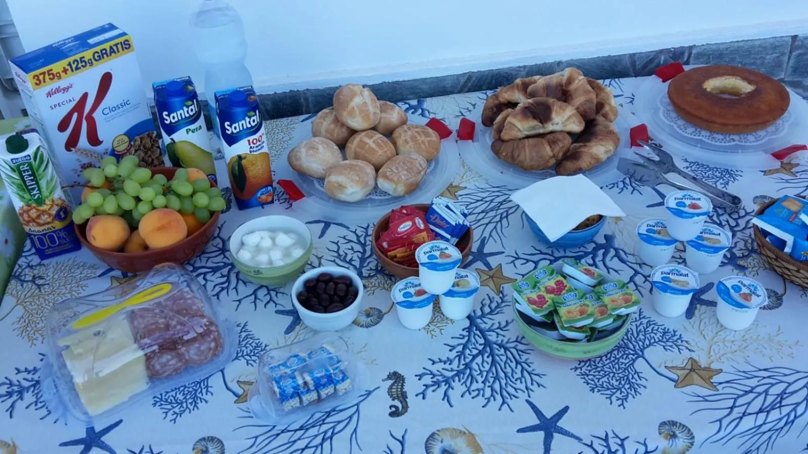 Buffet breakfast in L'oasi di Giorgia