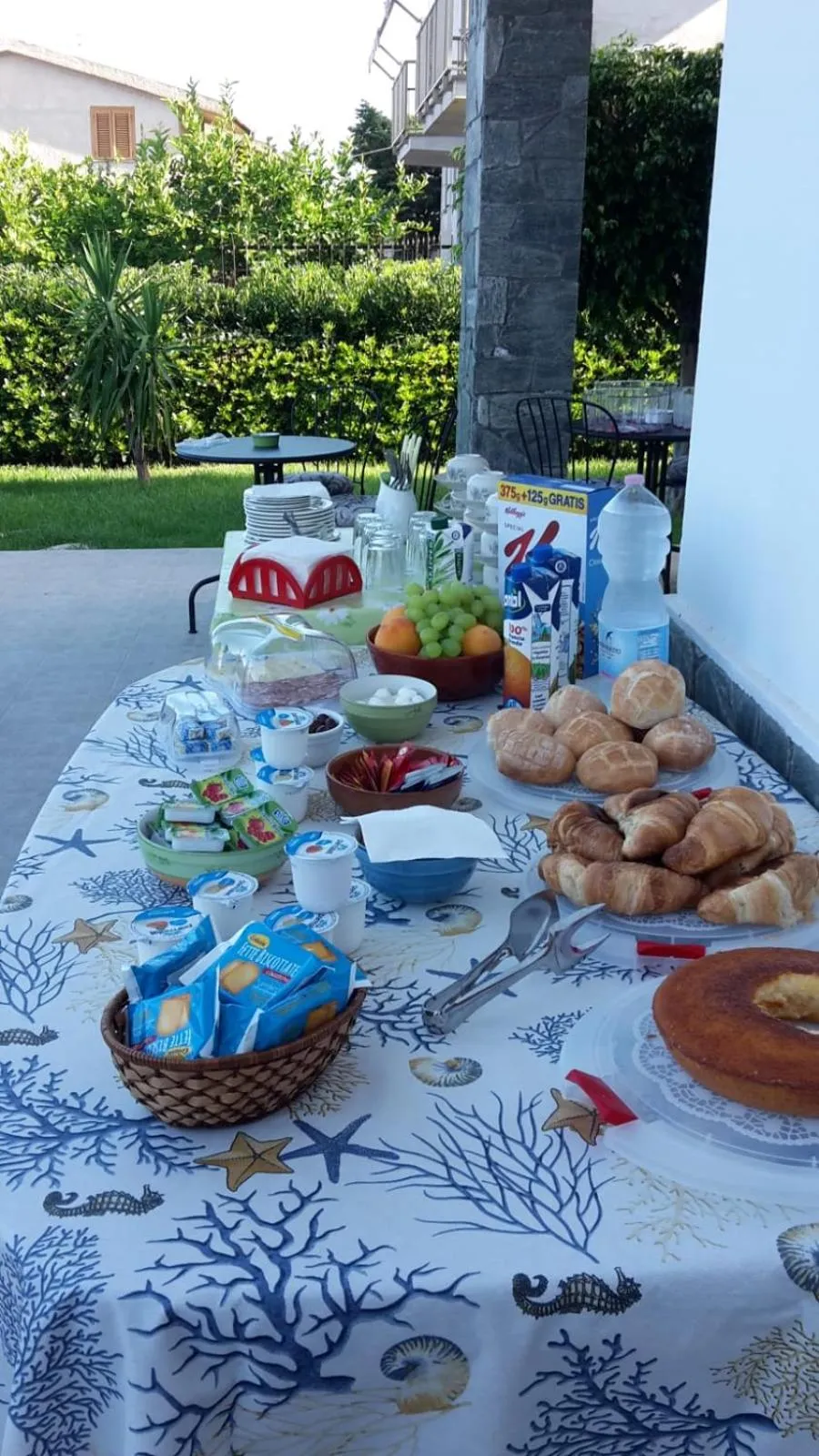 Buffet breakfast in L'oasi di Giorgia