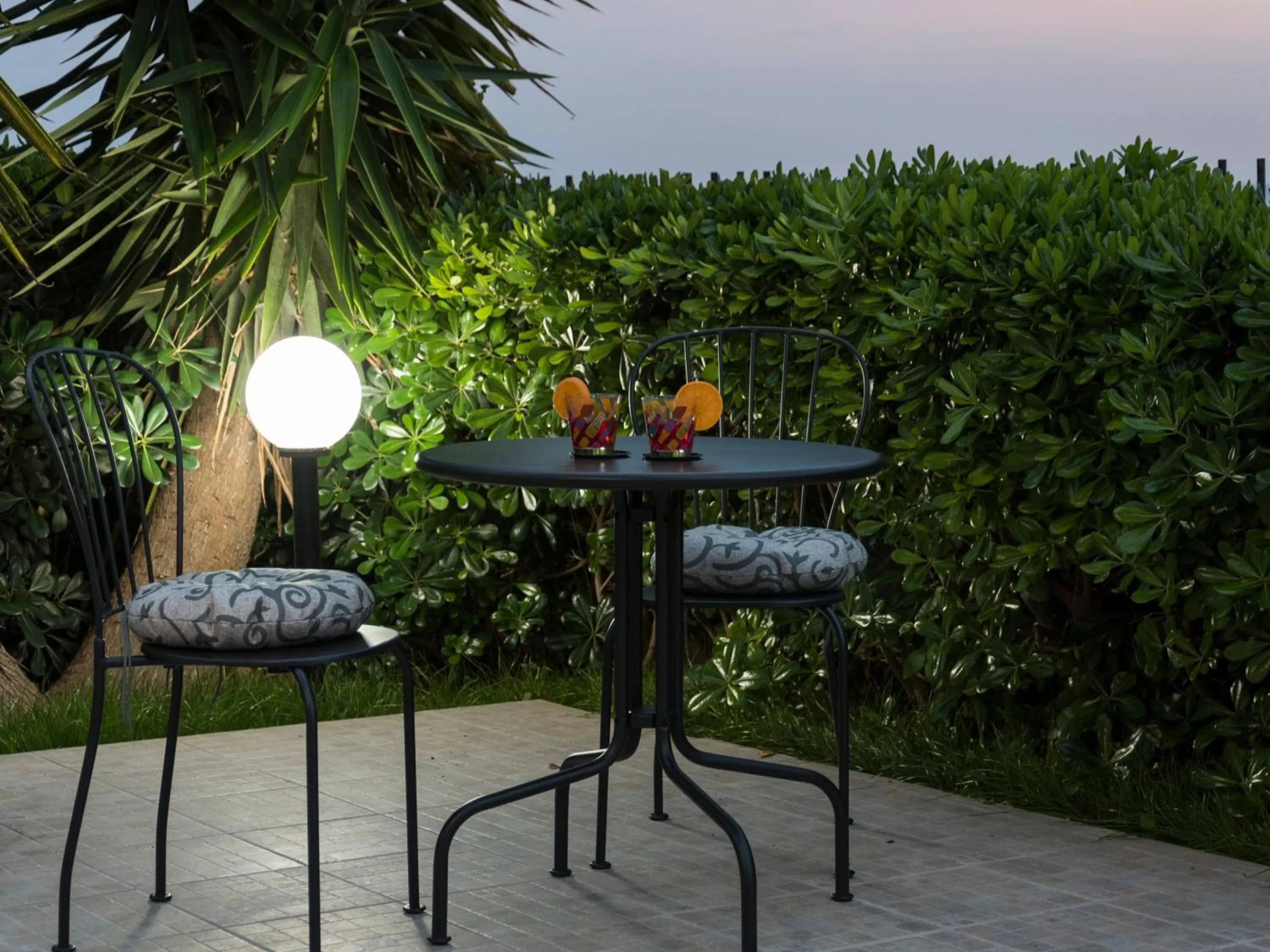 Garden view in L'oasi di Giorgia