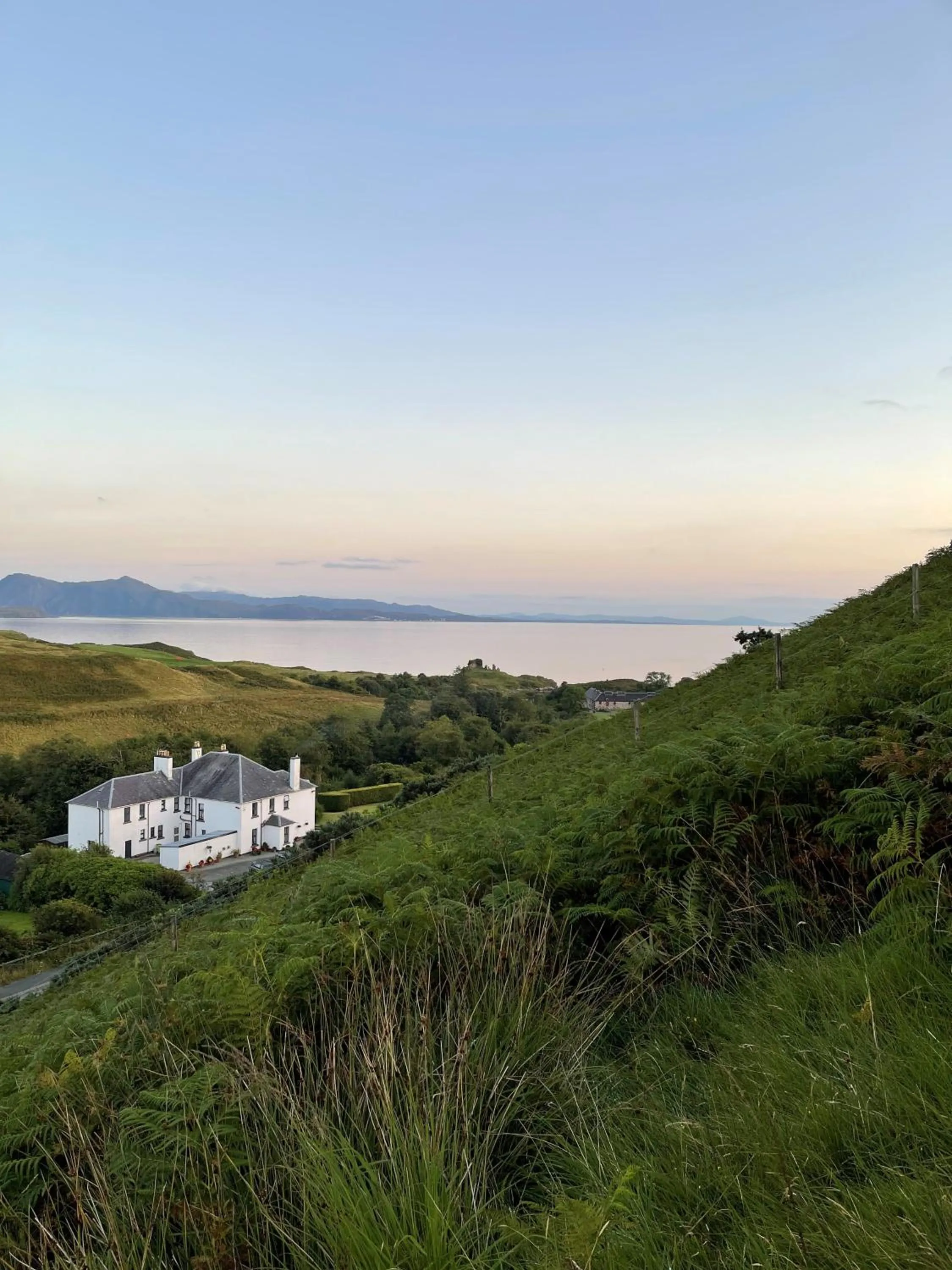 Natural landscape in Toravaig House Hotel