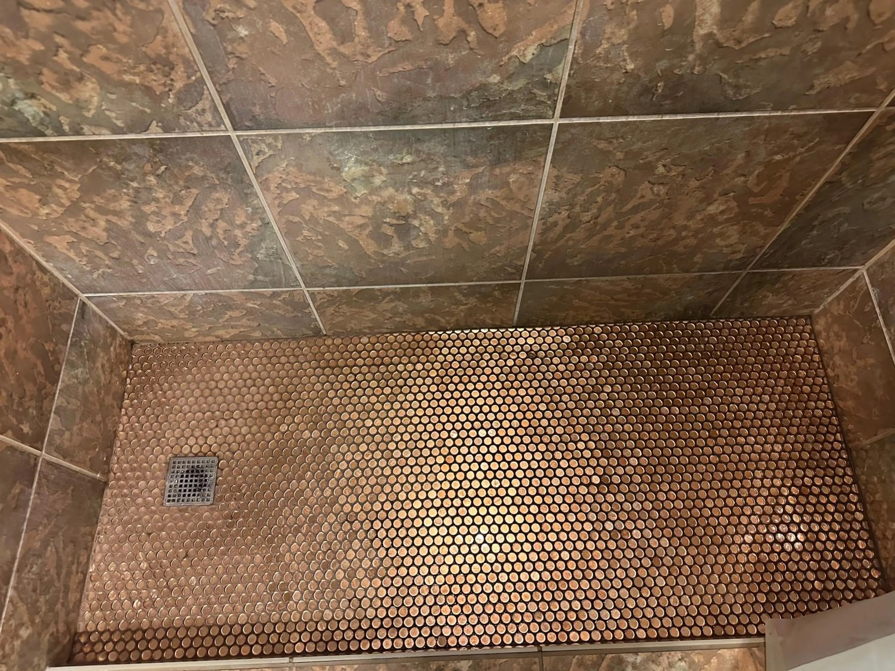 Shower in The Galveston Victorian Condo