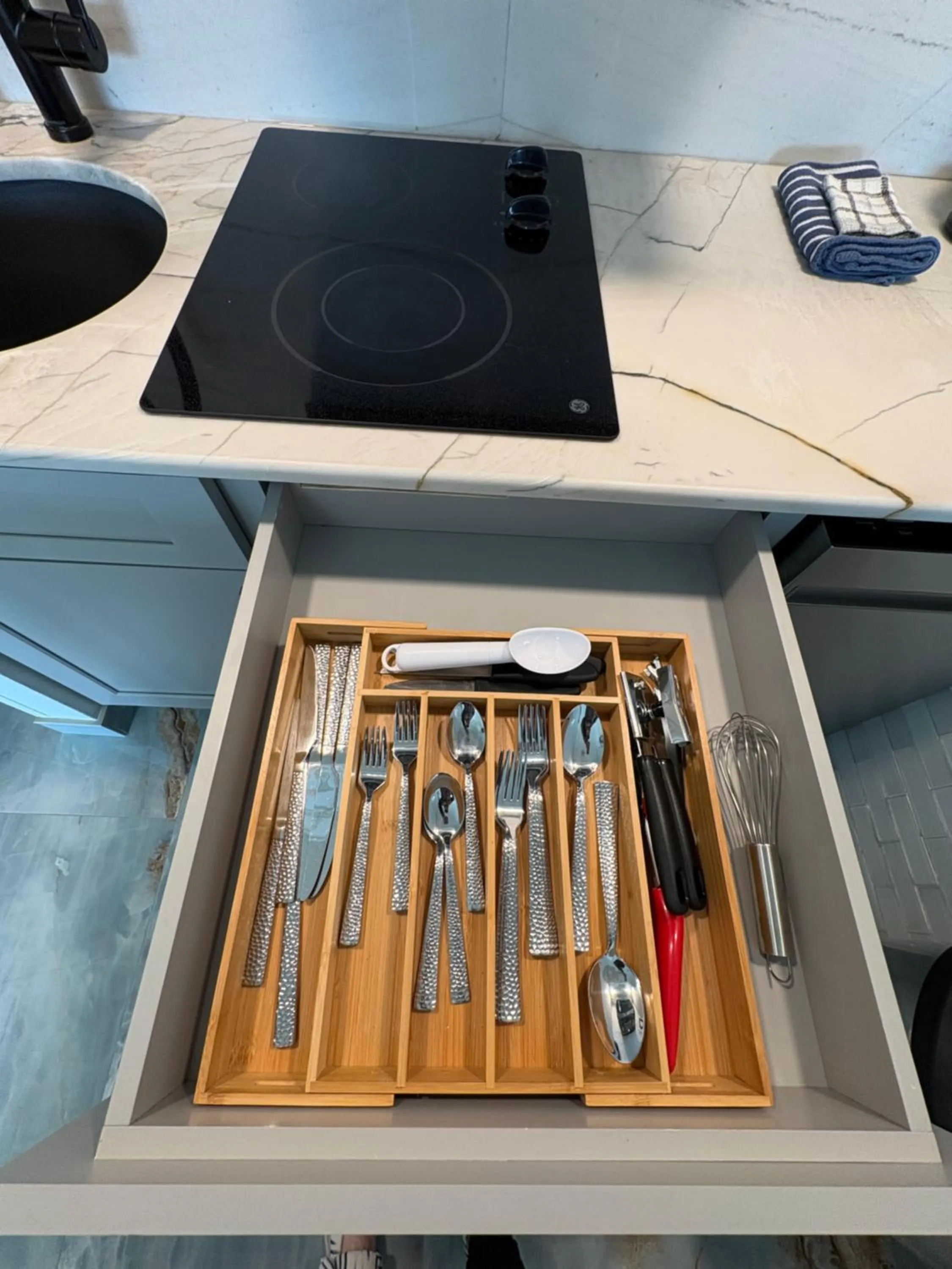 Kitchen or kitchenette in The Galveston Victorian Condo