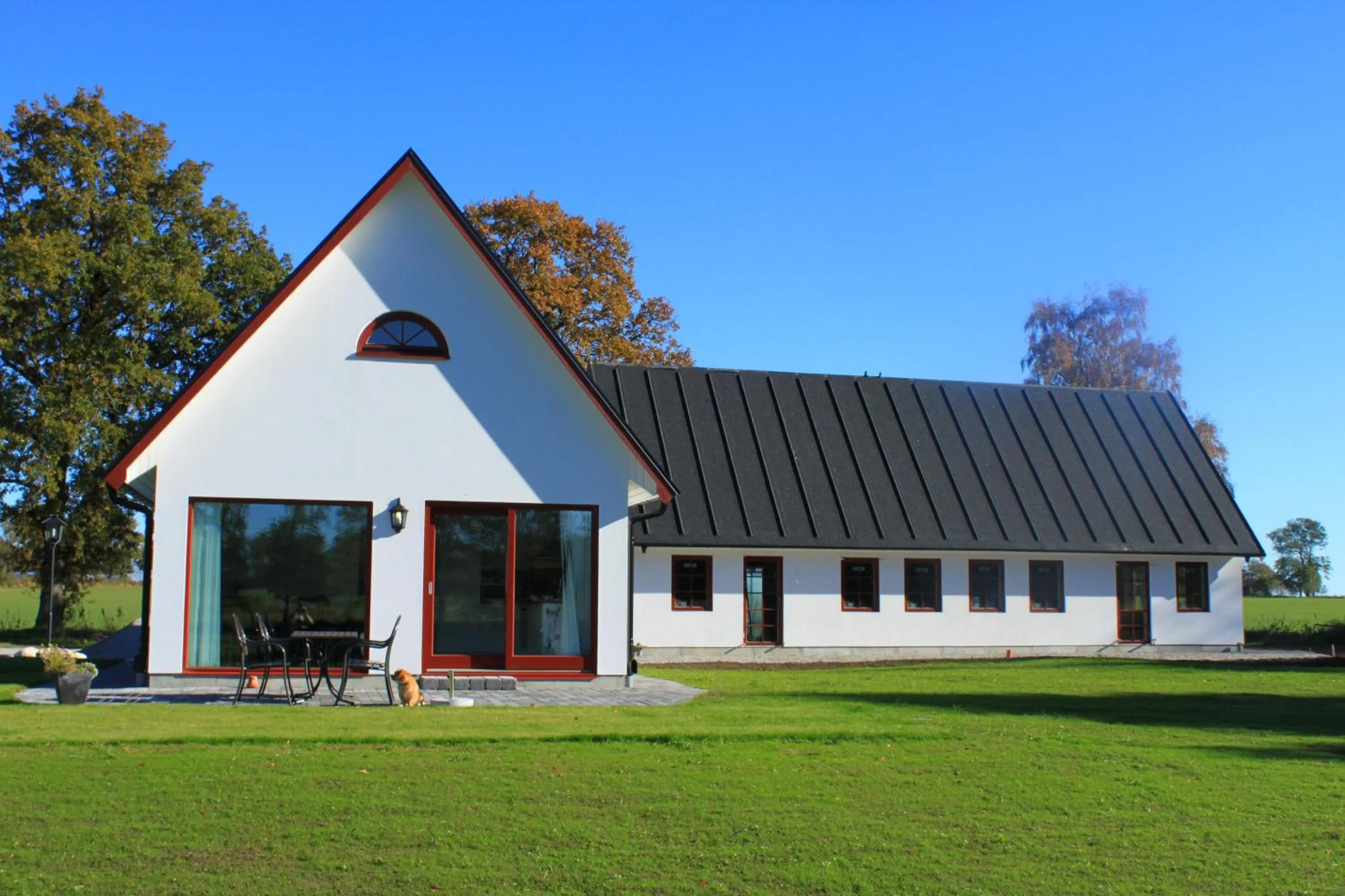 Facade/entrance in Hjortsby Torp