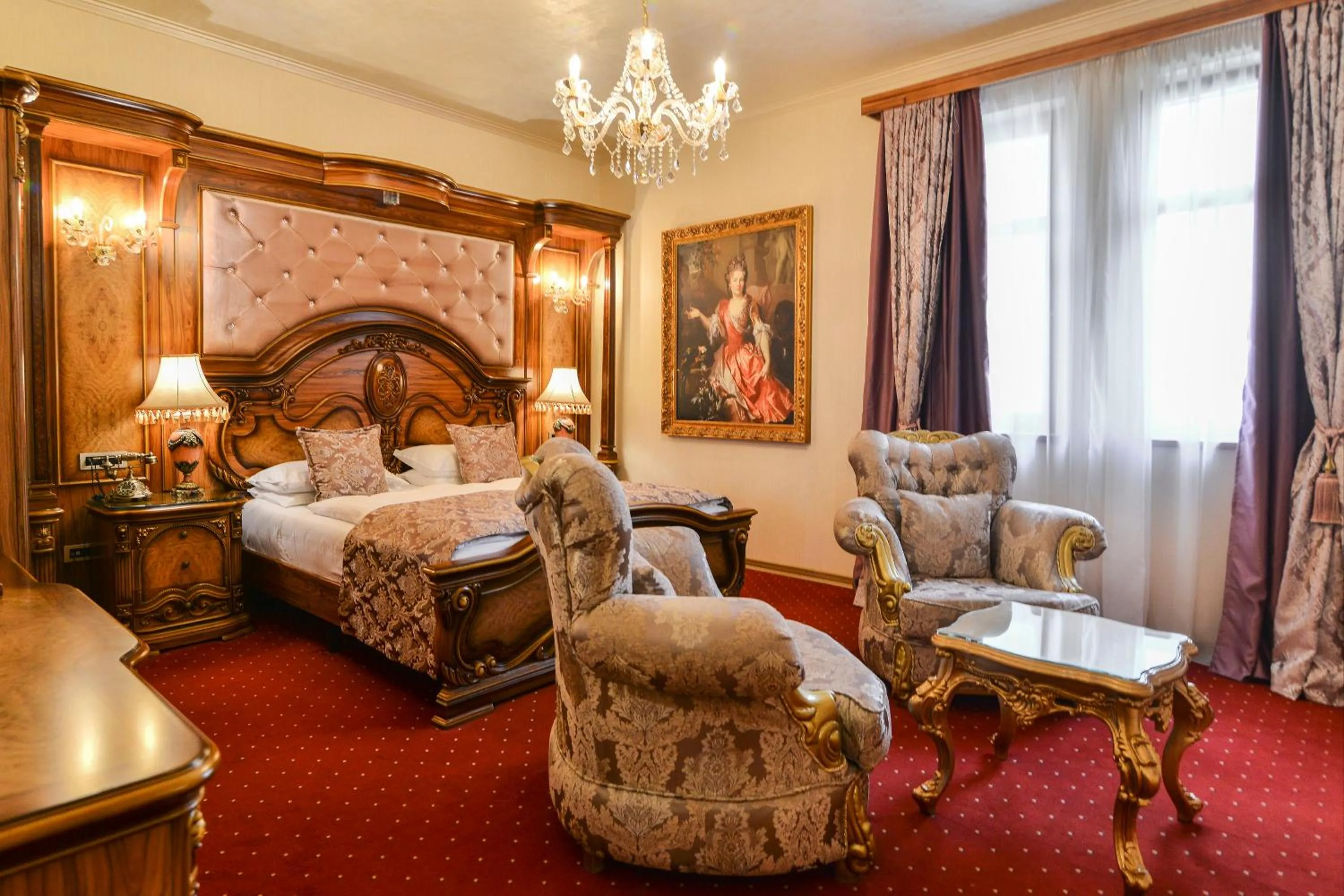 Bedroom, Bed in Premier Prezident Garni Hotel and Spa