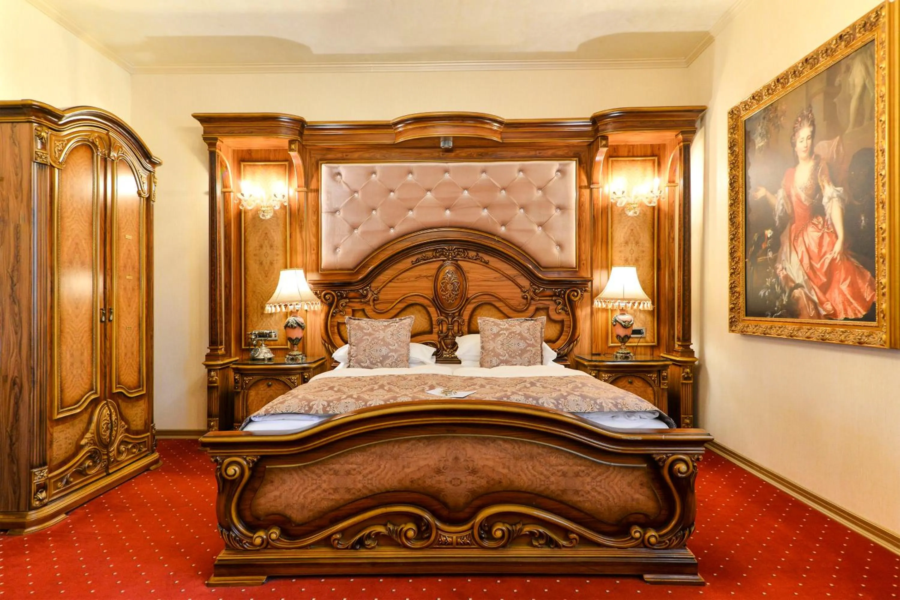 Bedroom, Bed in Premier Prezident Garni Hotel and Spa