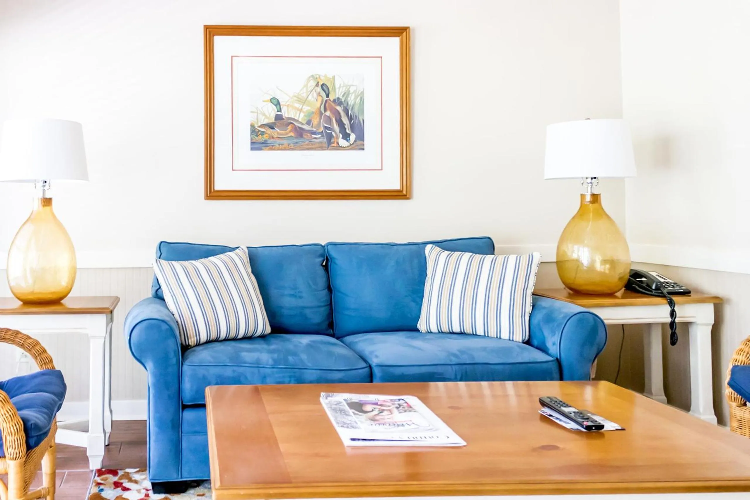 Living room in The Lodge at The Bluffs