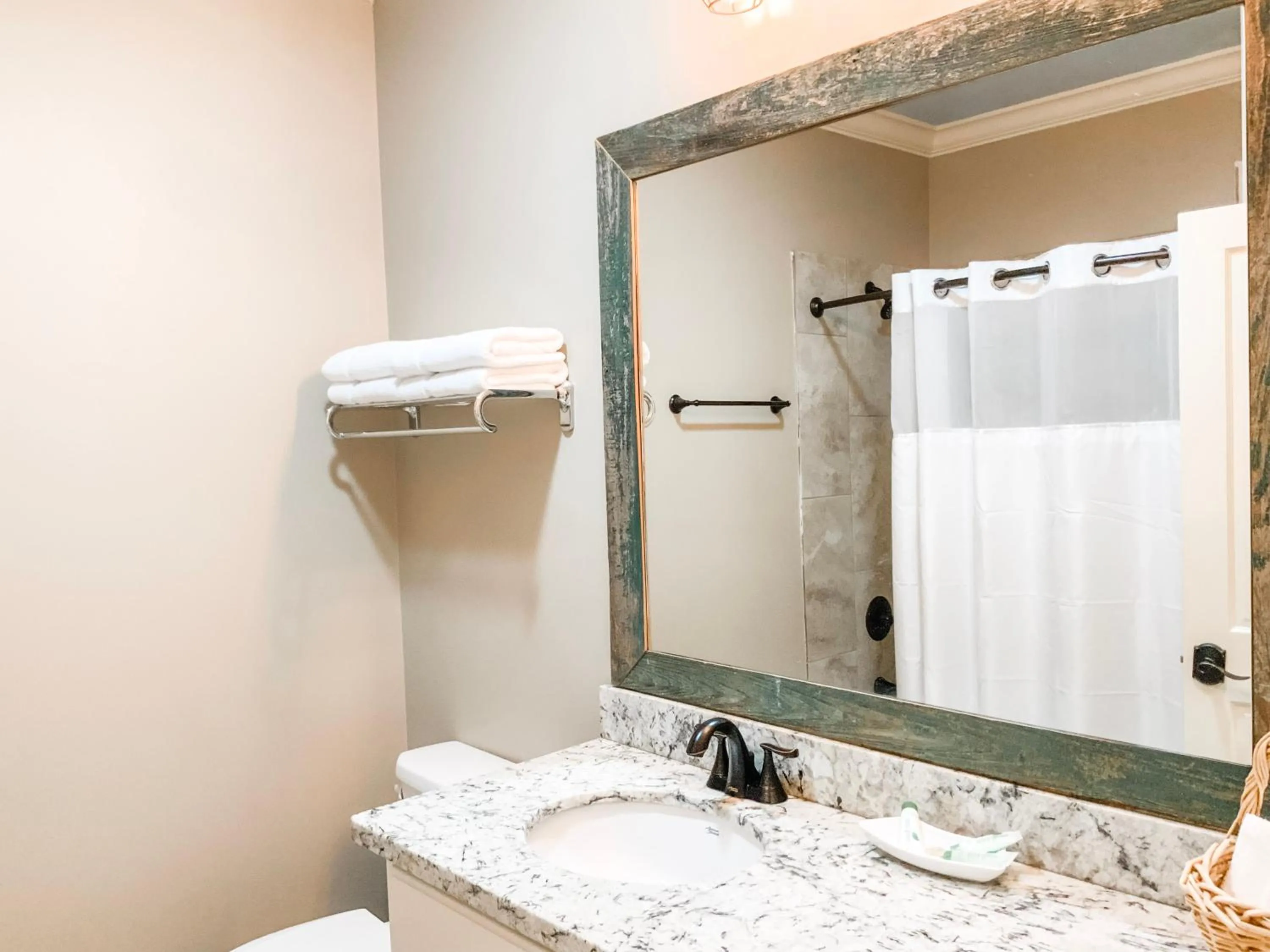 Bathroom in The Lodge at The Bluffs
