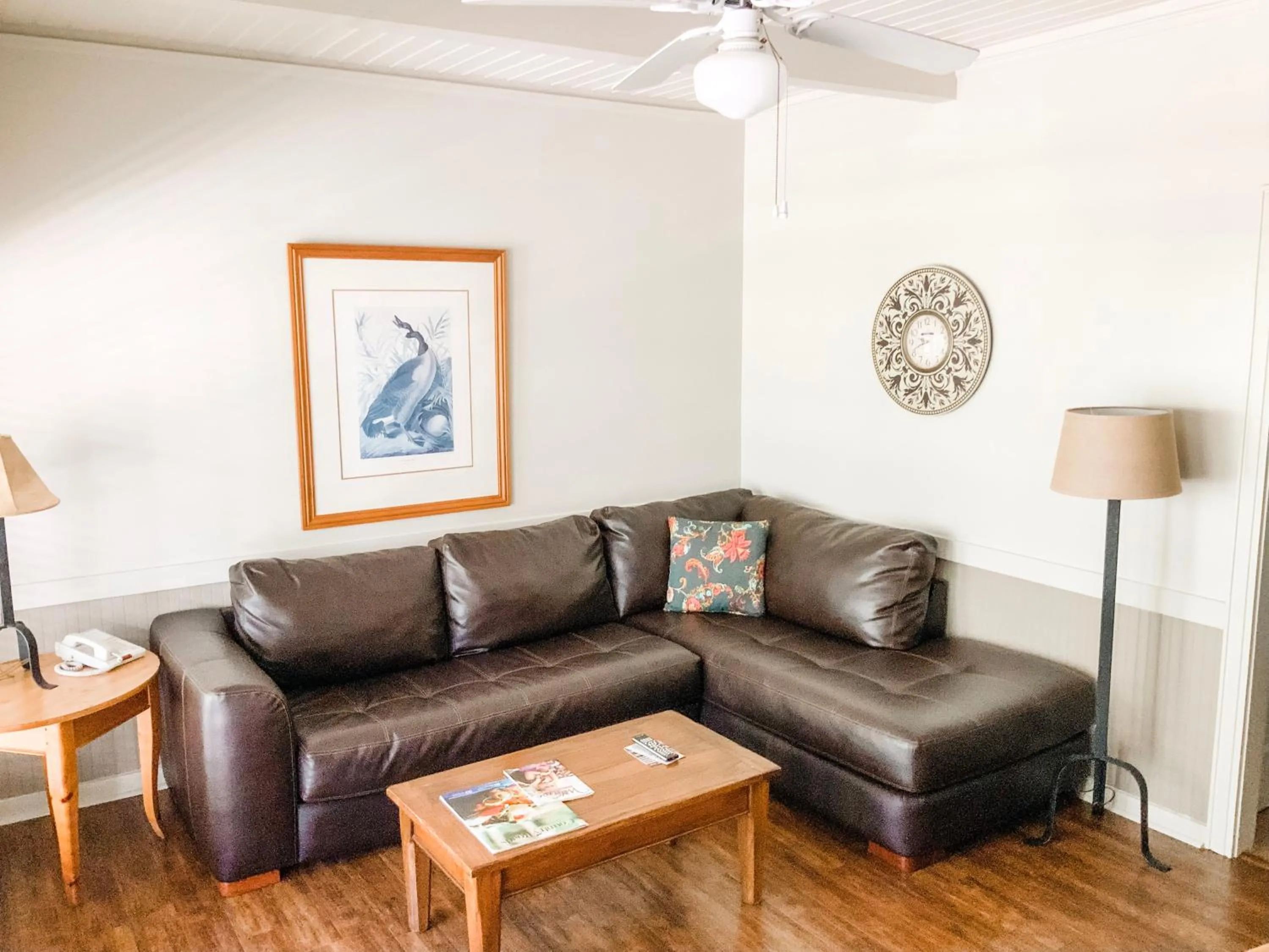 Living room in The Lodge at The Bluffs