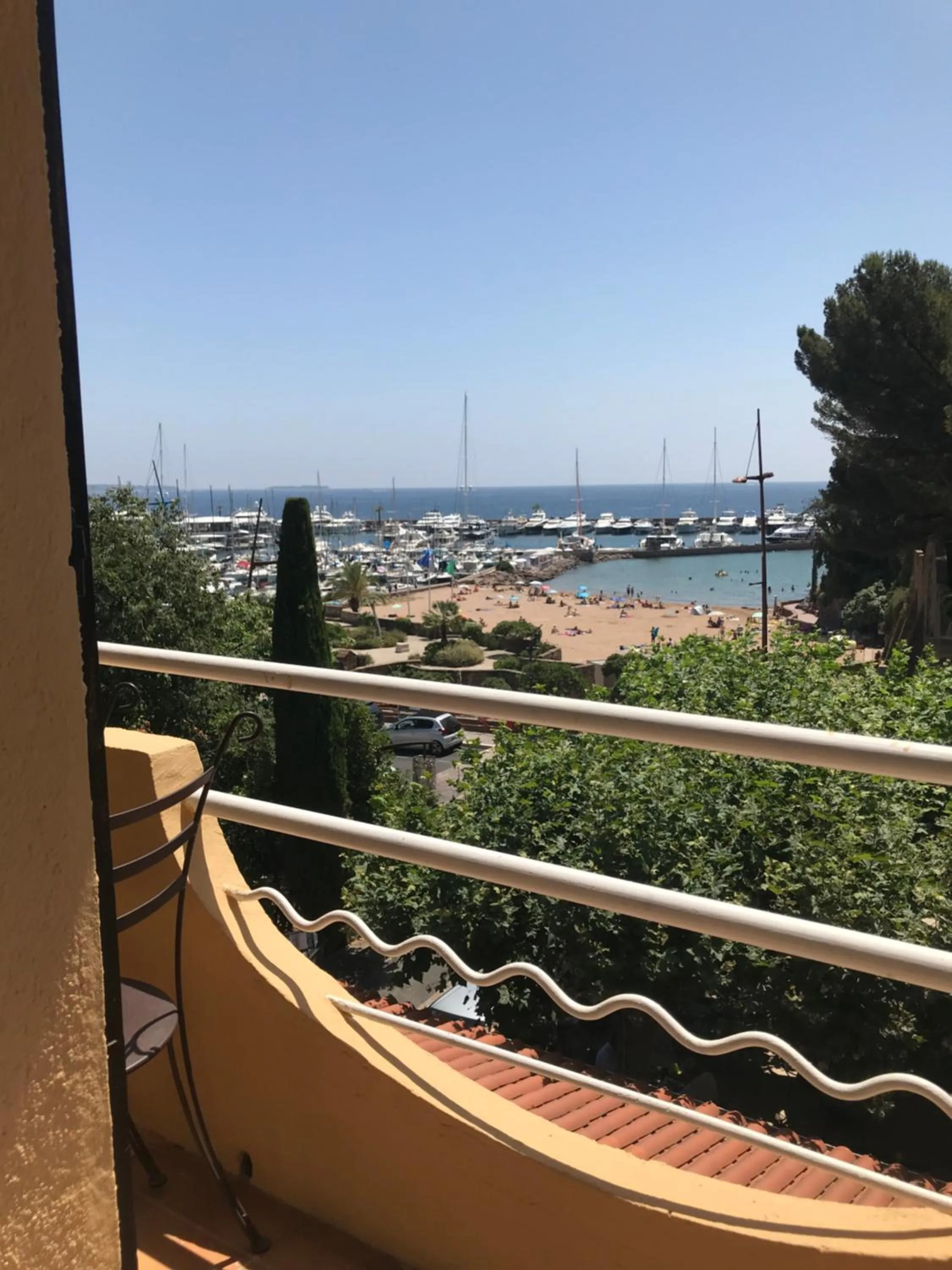 Balcony/Terrace in Hotel La Calanque