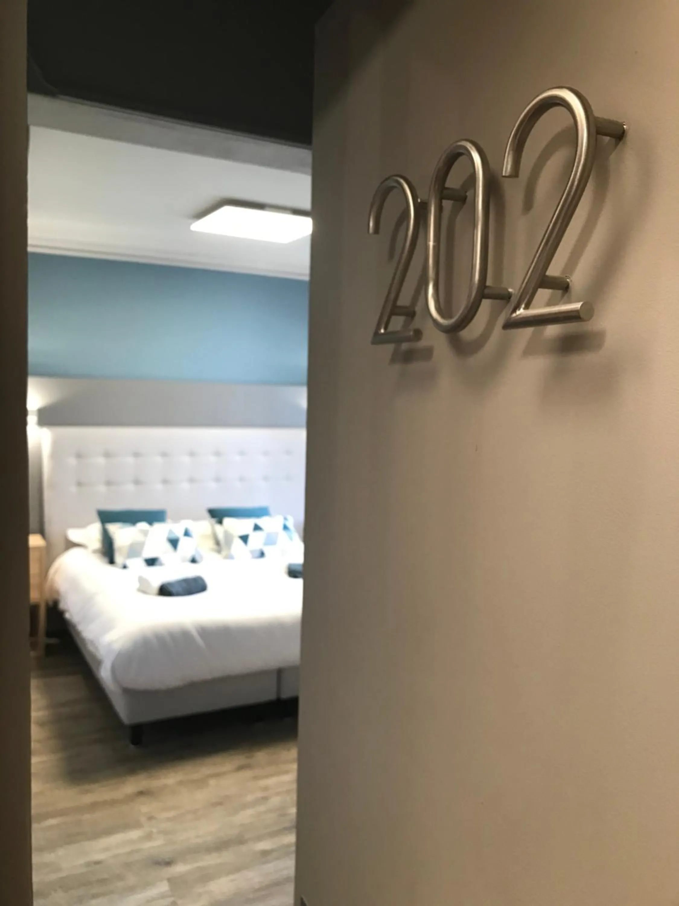 Bedroom, Bed in Hotel La Calanque