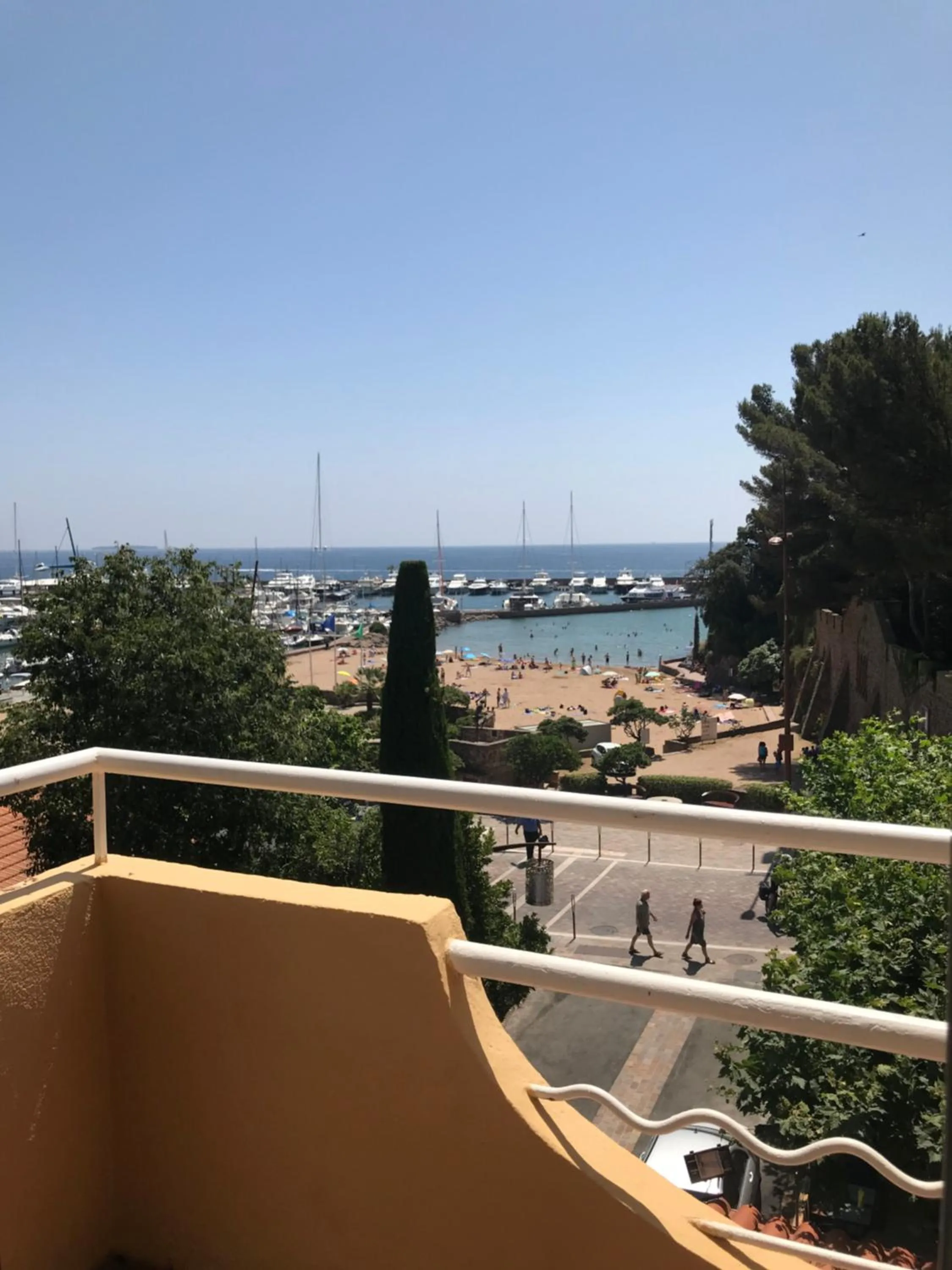 Balcony/Terrace in Hotel La Calanque