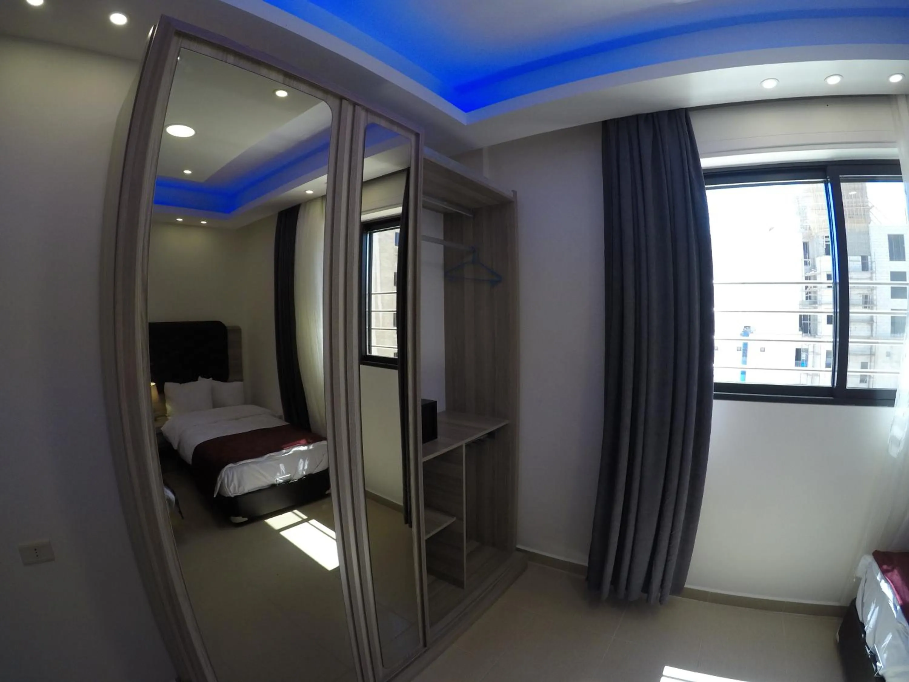 Bed in Virginia Hotel