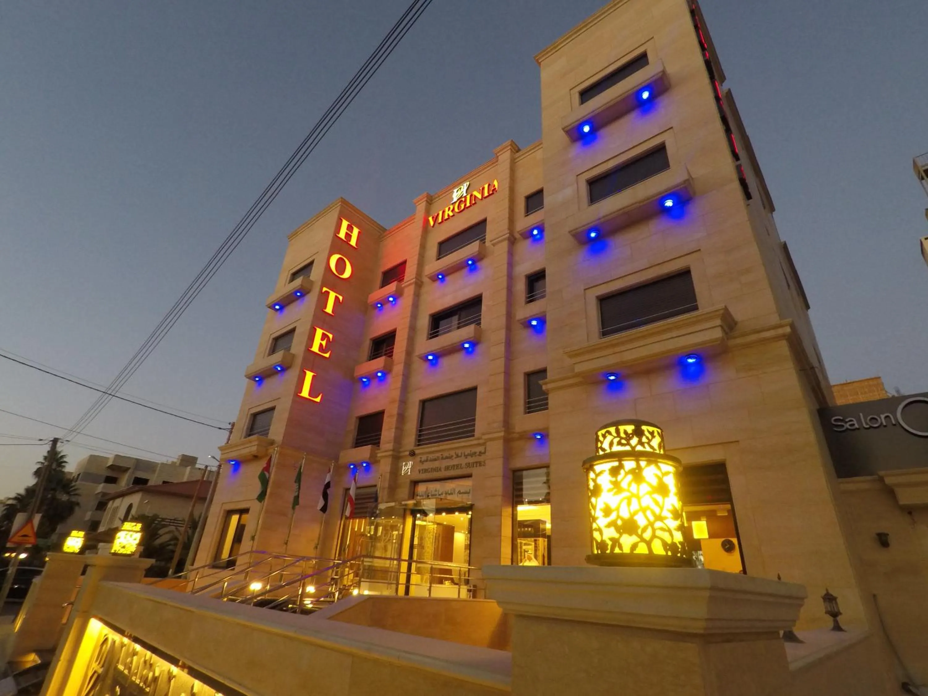 Property building in Virginia Hotel