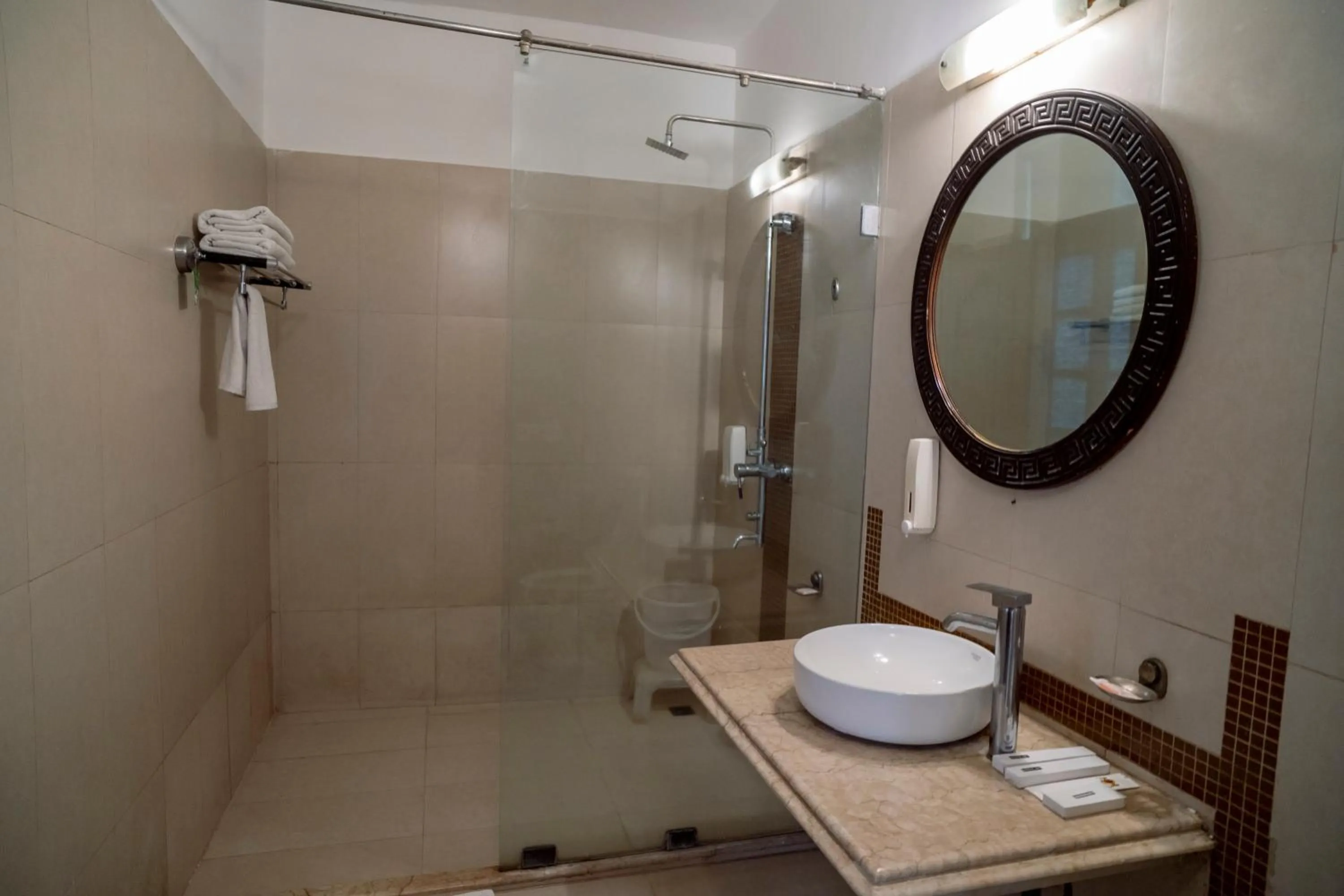 Toilet in Hotel Merwara Estate- A Luxury Heritage Resort