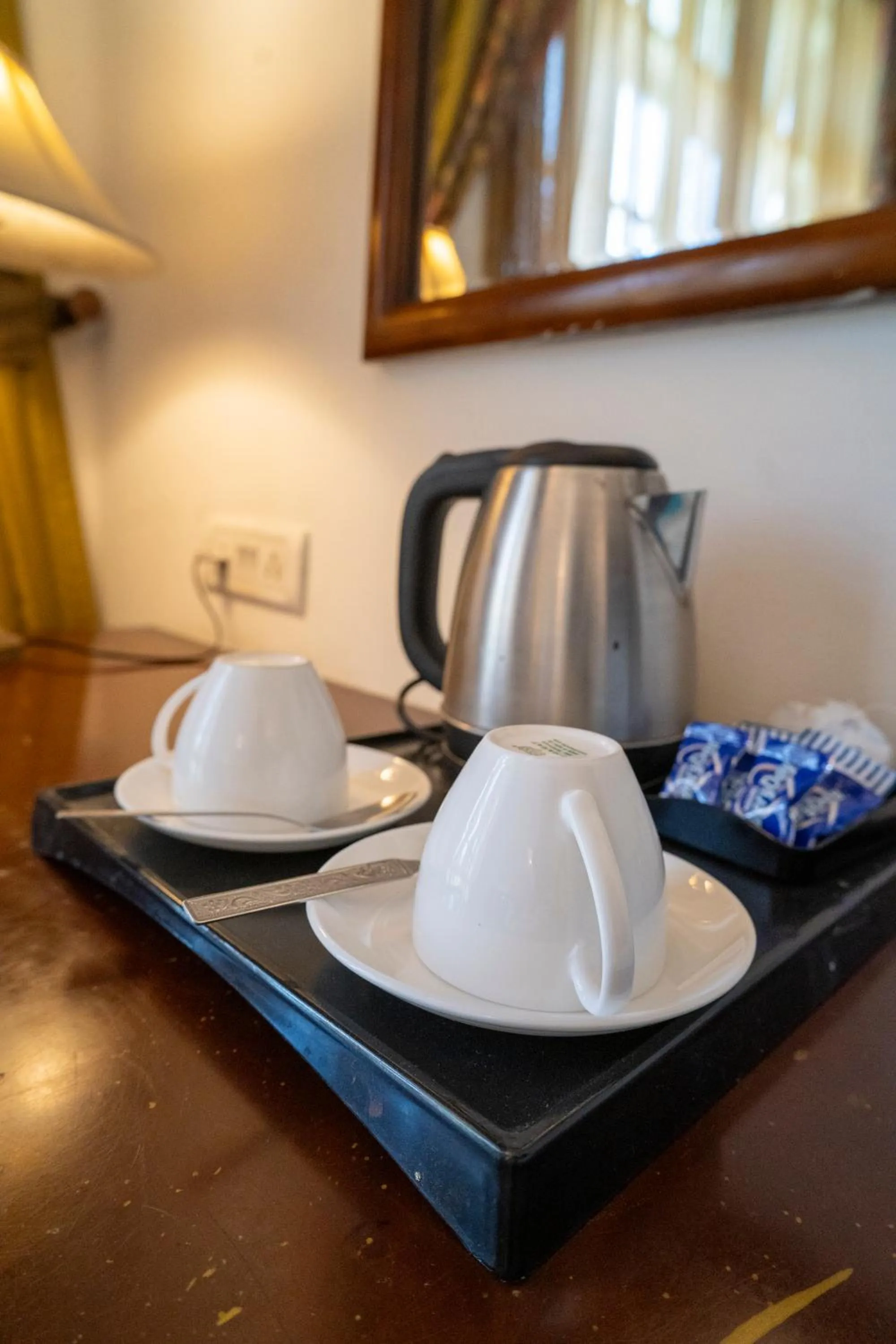 Coffee/tea facilities in Hotel Merwara Estate- A Luxury Heritage Resort