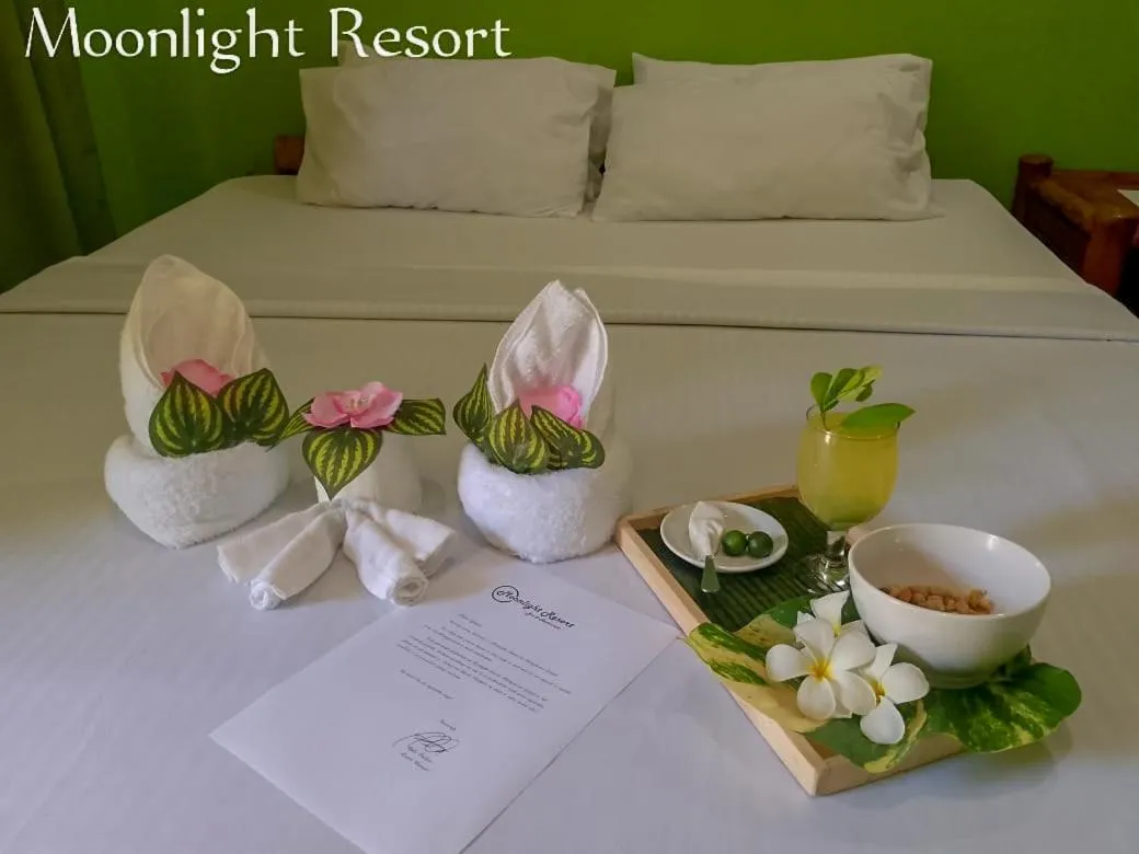 Photo of the whole room, Bed in Moonlight Resort