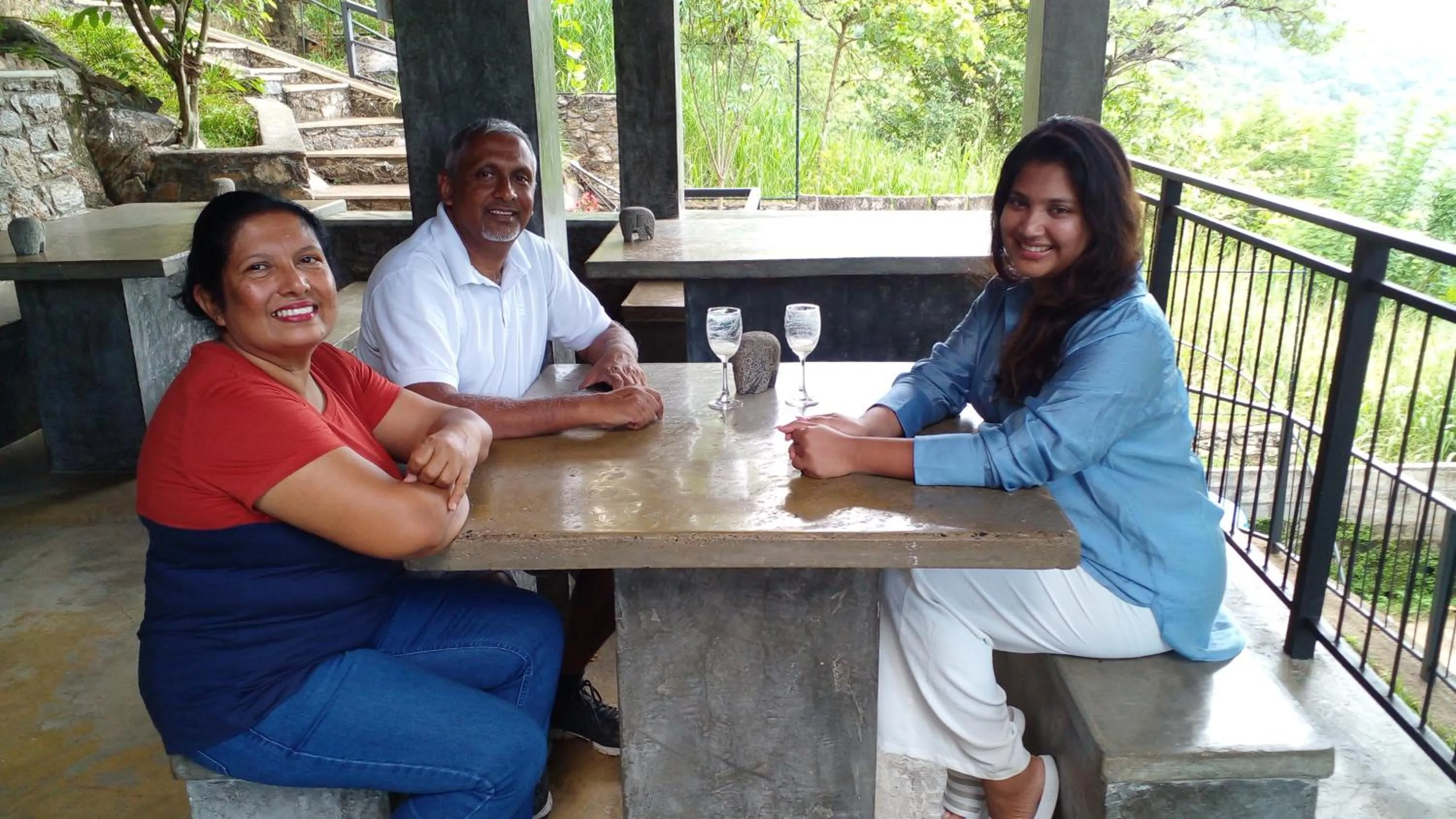 People in Kandy Victoria Eco Resort