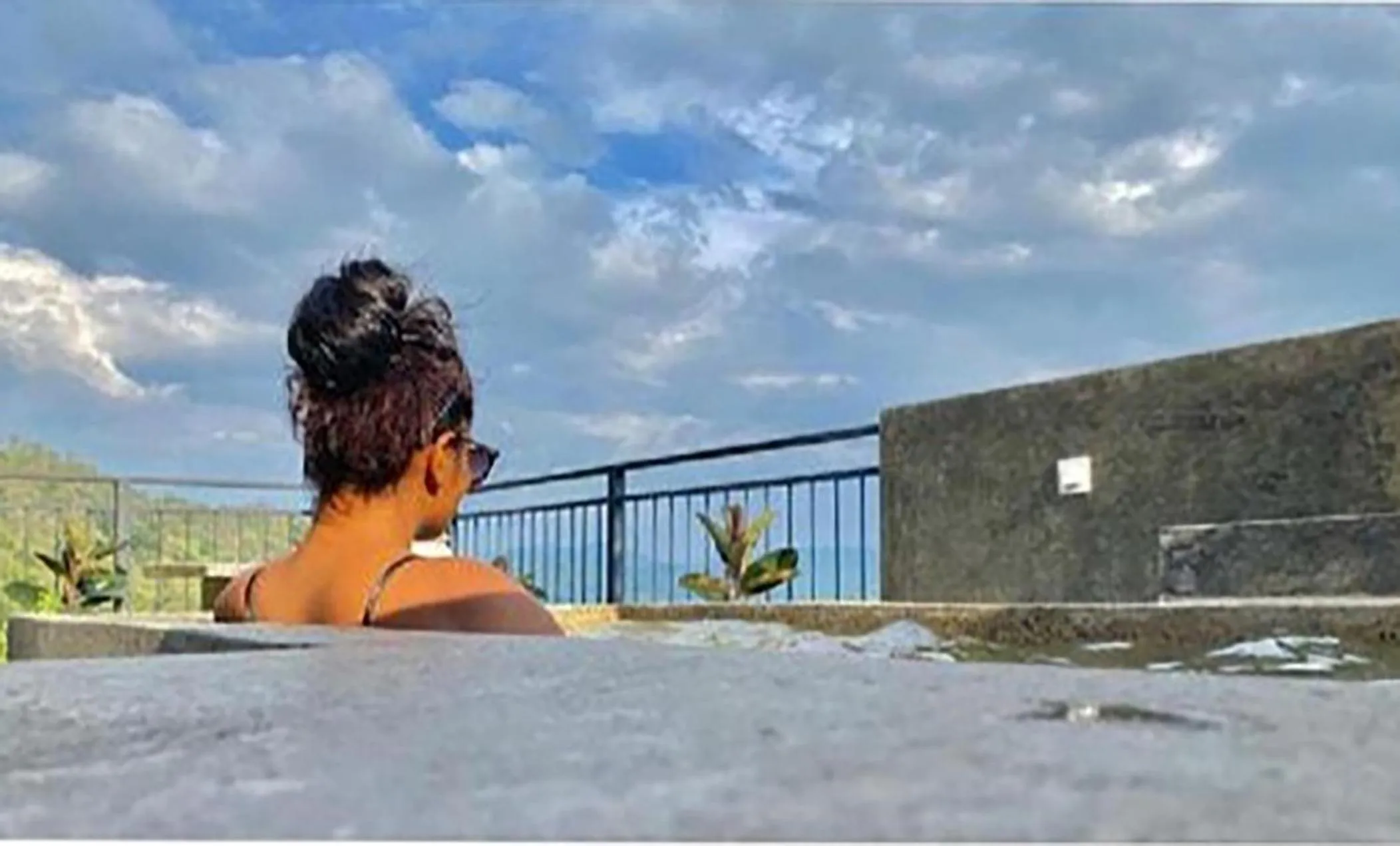 Balcony/Terrace in Kandy Victoria Eco Resort