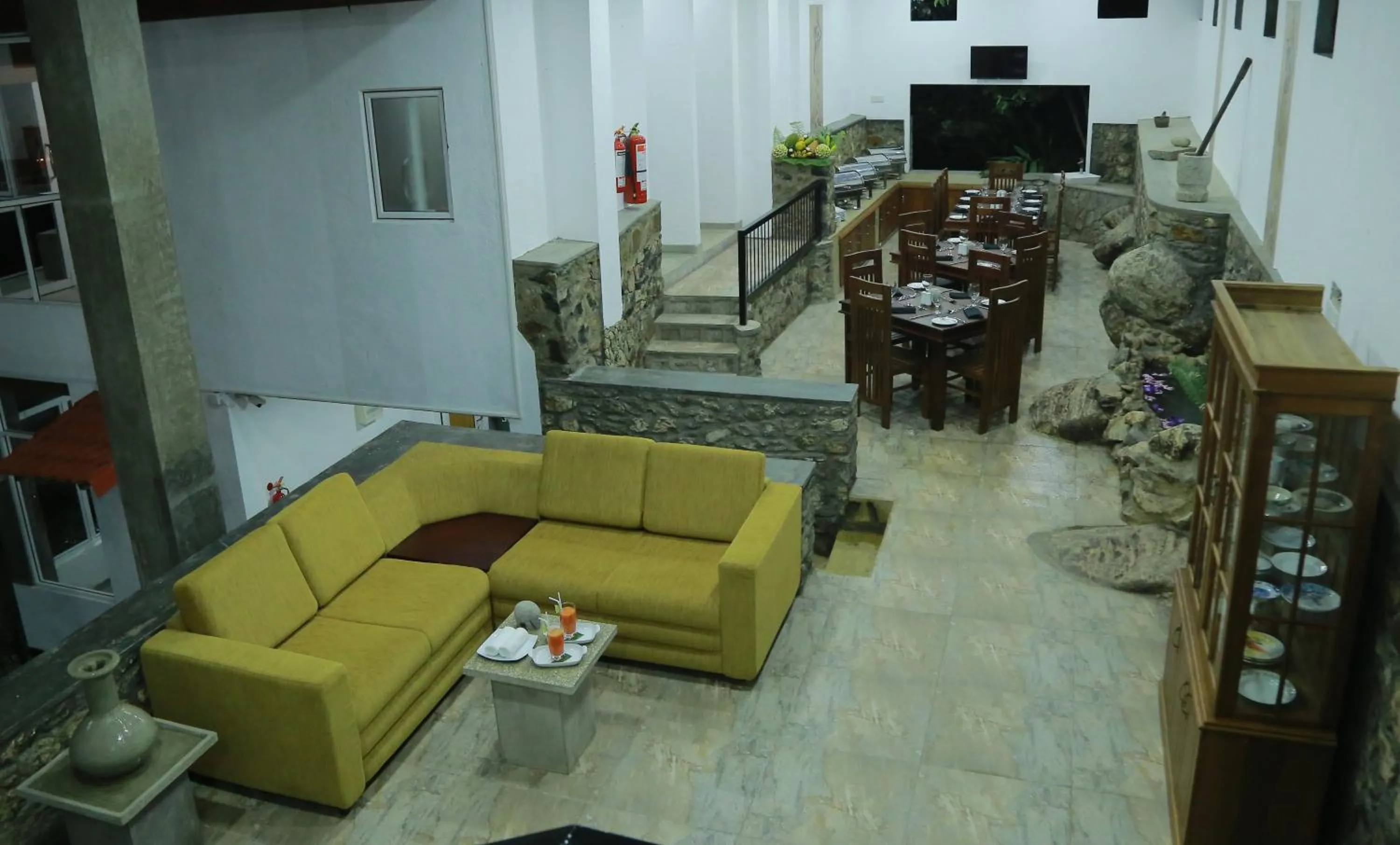 Seating area in Kandy Victoria Eco Resort