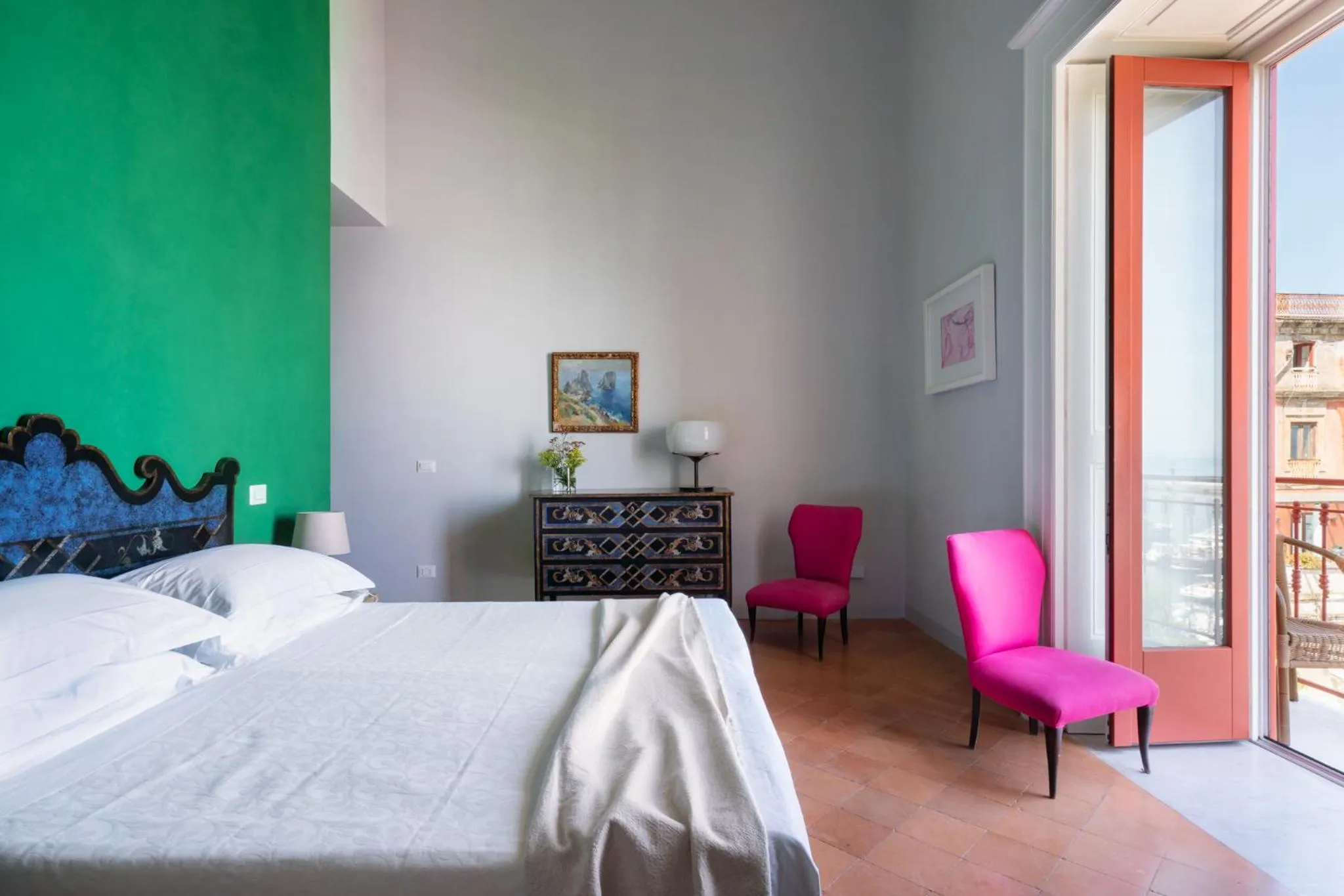 Bedroom, Bed in Marina Piccola 73