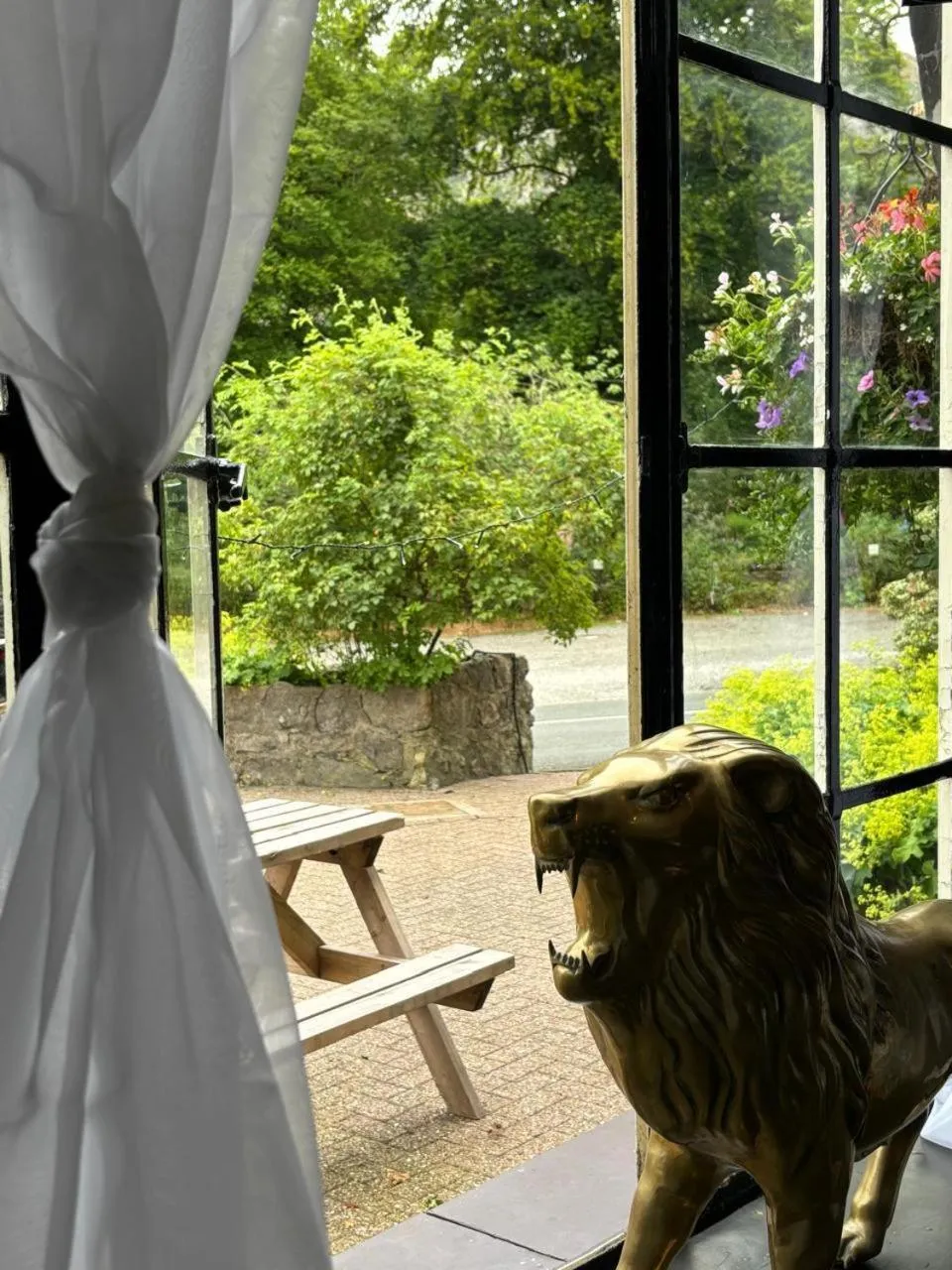 Dining area in Royal Goat Hotel