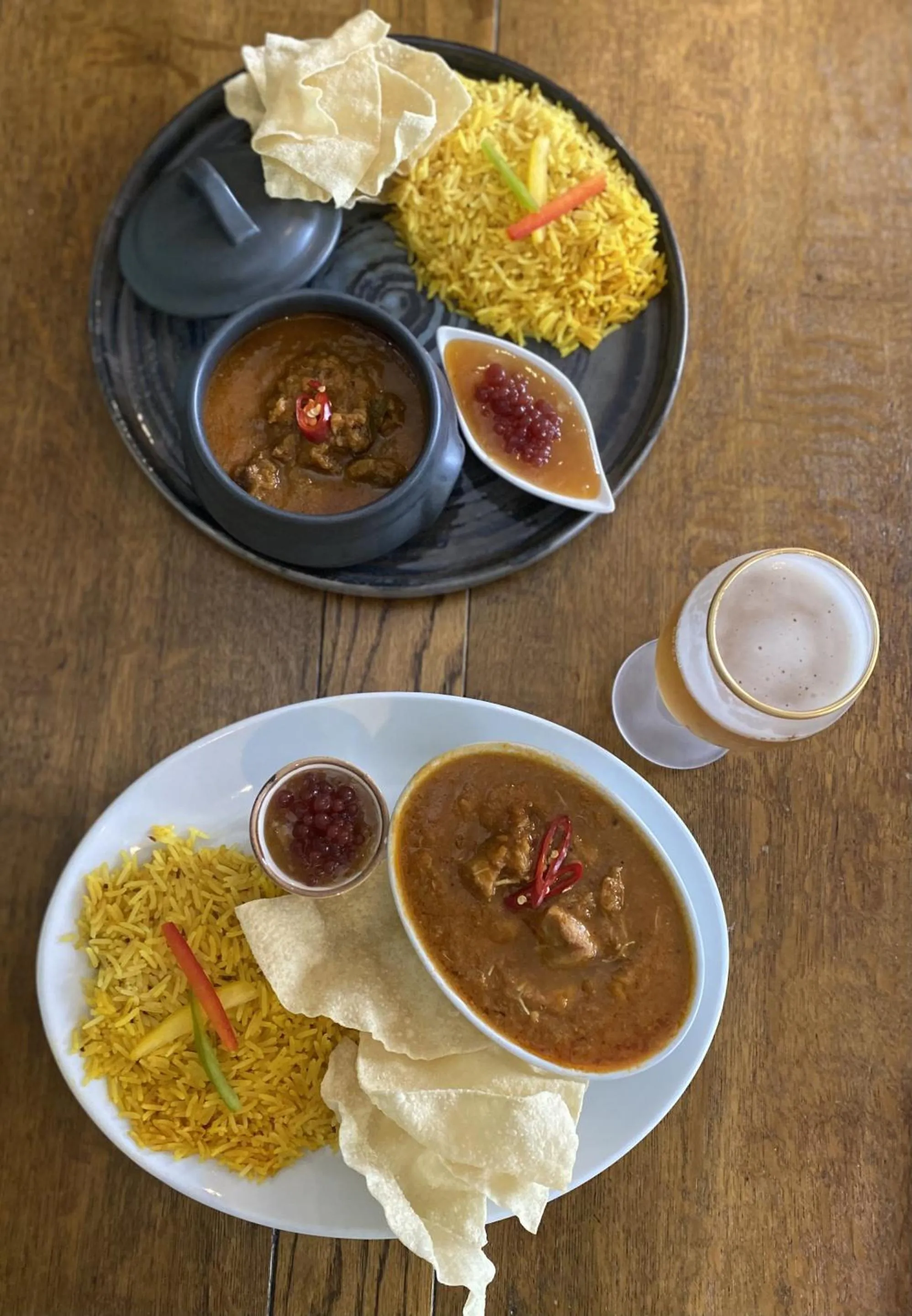 Dining area in Royal Goat Hotel