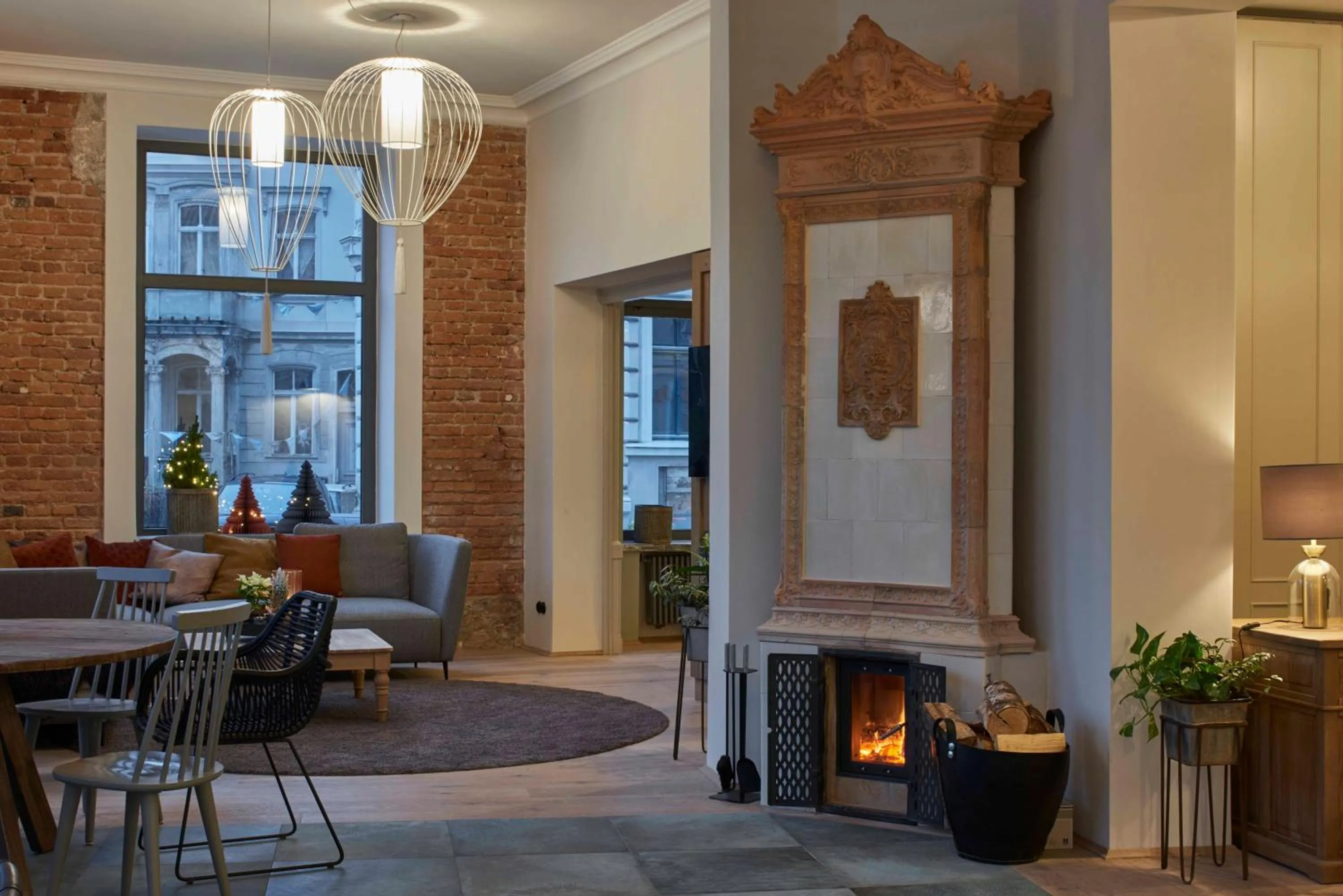 Communal lounge/ TV room in VIA`s Appartements und Ferienwohnungen